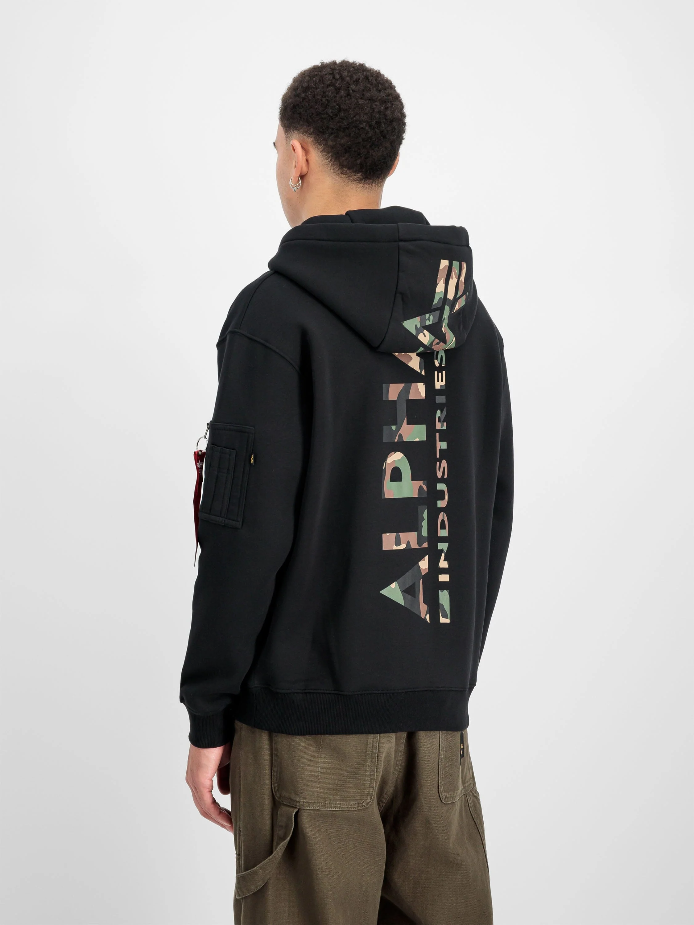 BACK PRINT HOODIE CAMO PRINT - Image 2