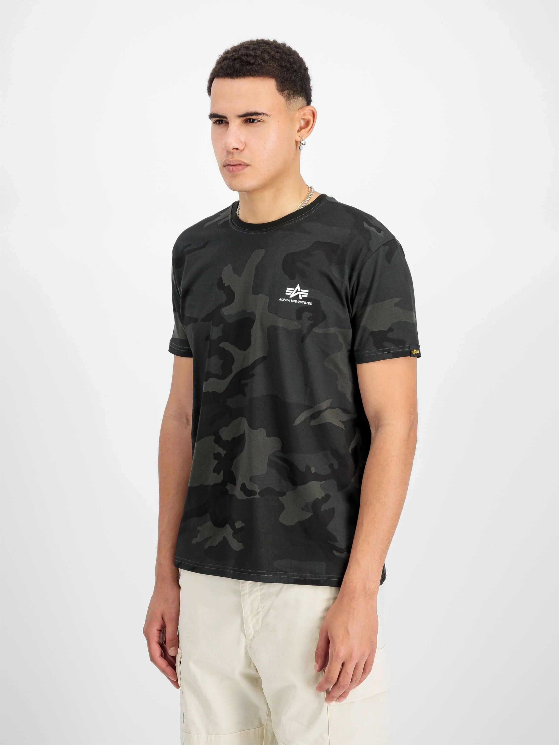 BASIC SMALL LOGO T-SHIRT CAMO - Image 2