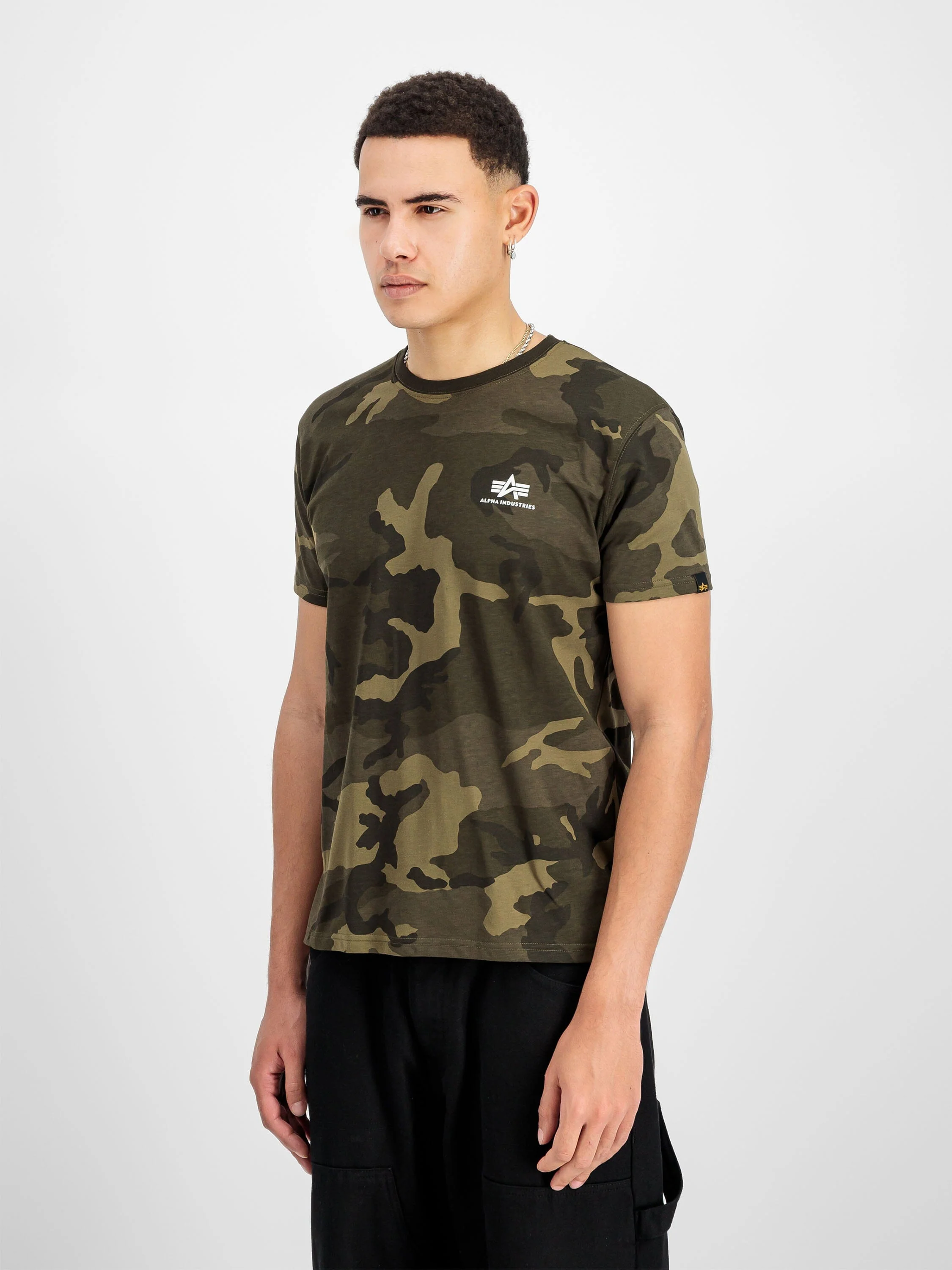 BASIC SMALL LOGO T-SHIRT CAMO - Image 7