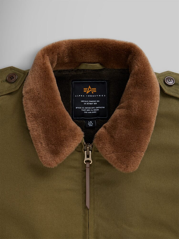 1940S B-10 BOMBER JACKET (OLIVE) - Image 6