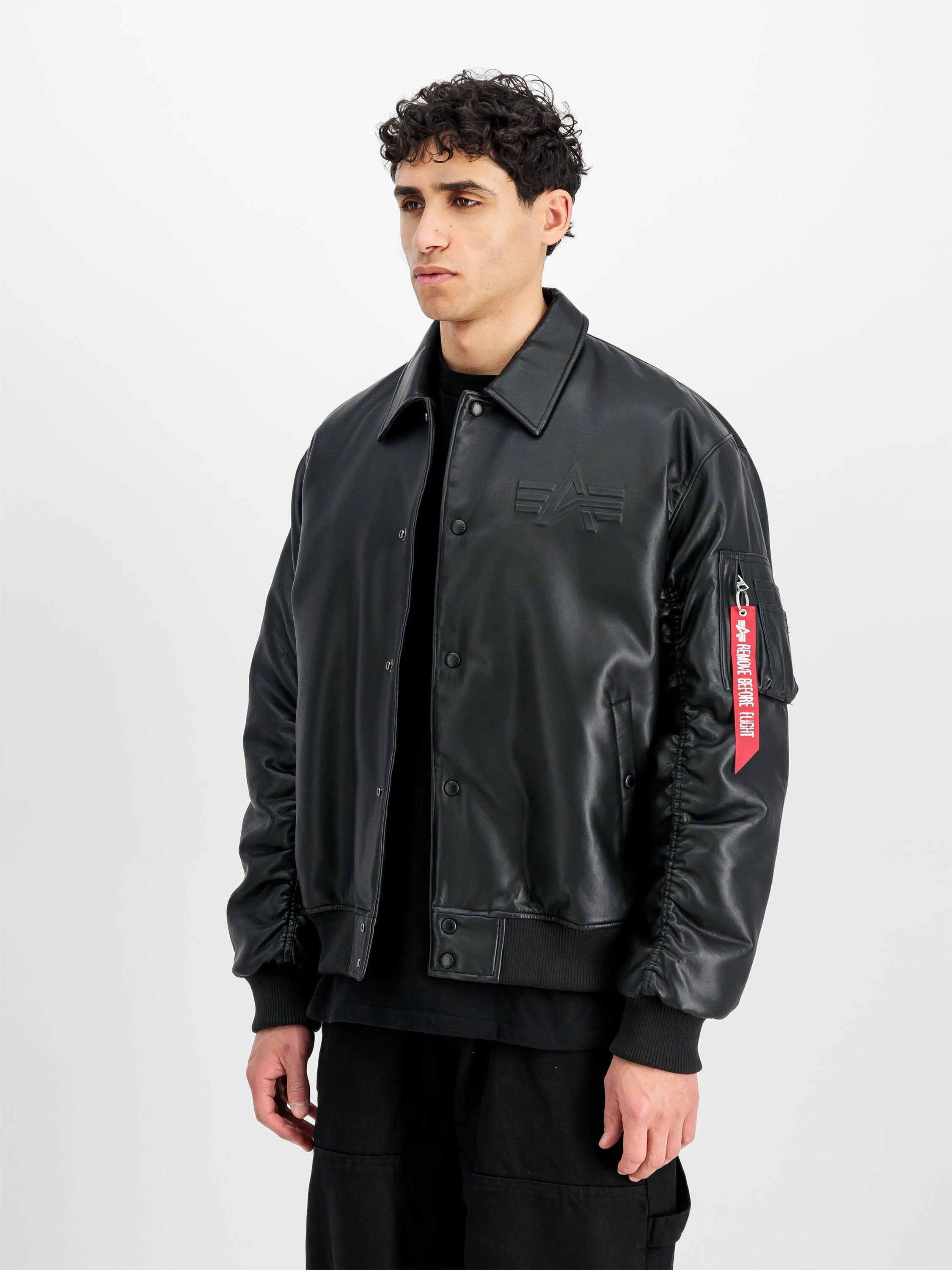 PU COLLEGE JACKET - Image 2