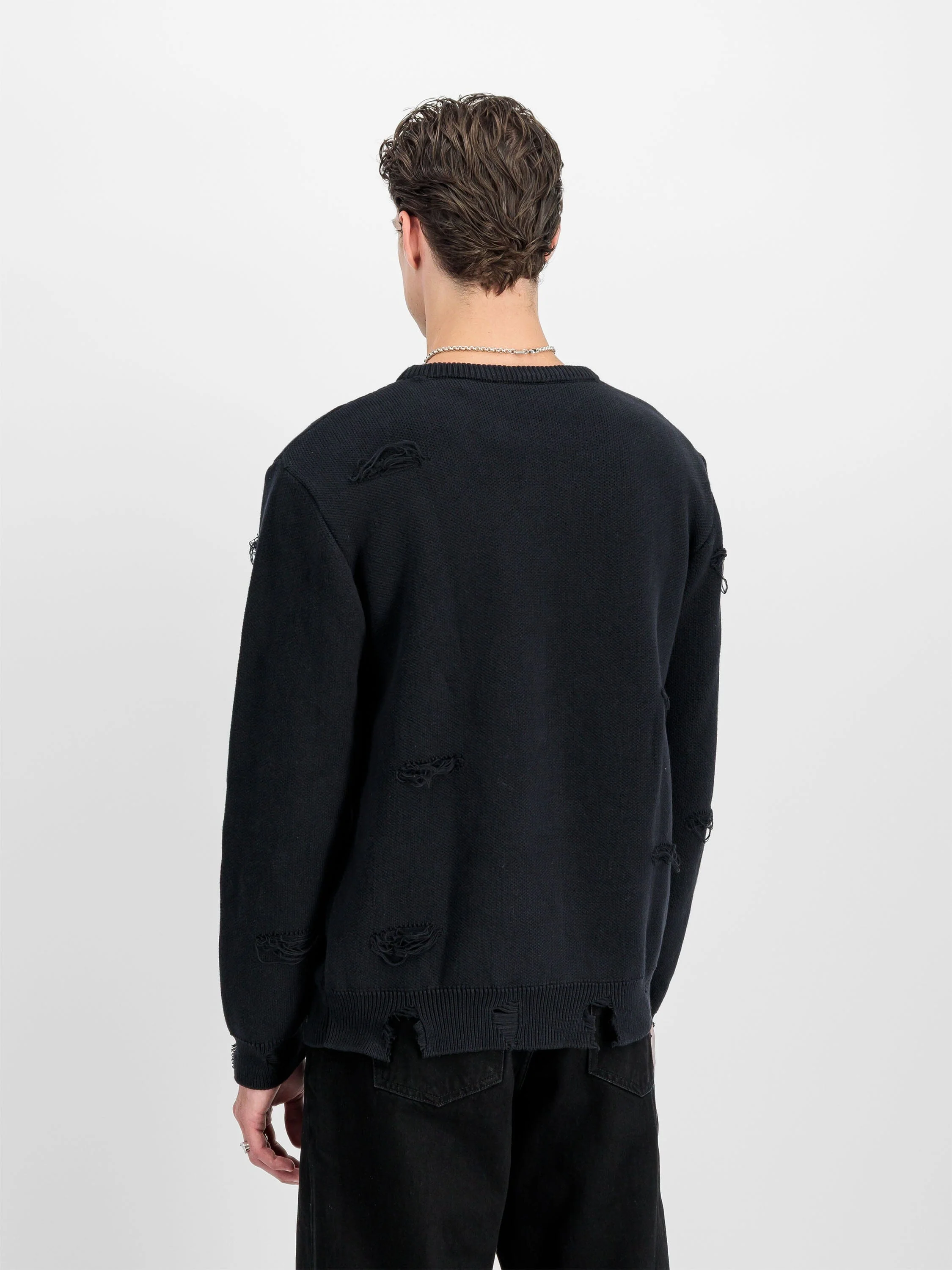 DISTRESSED LOGO PULLOVER - Image 3