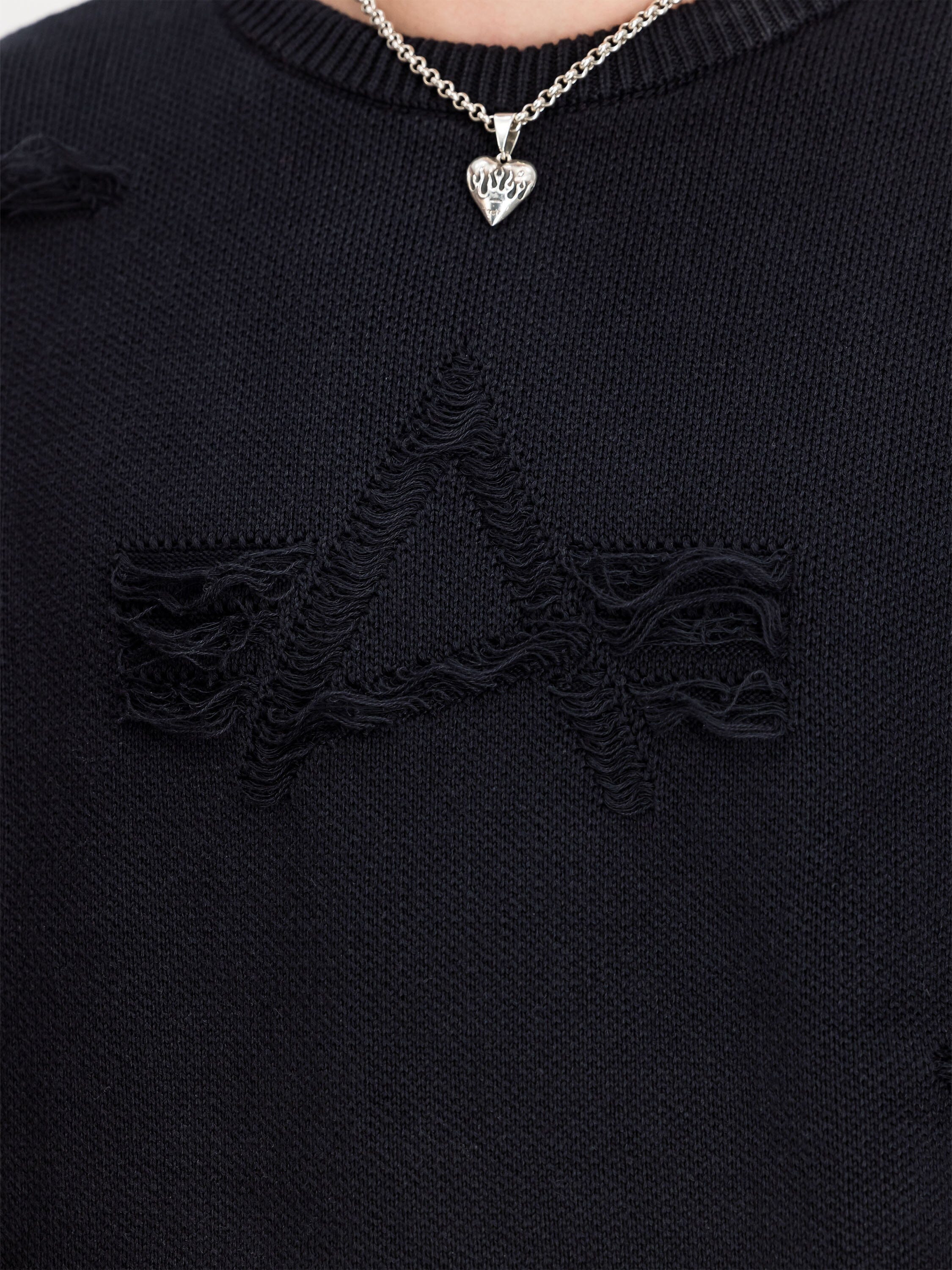 DISTRESSED LOGO PULLOVER - Image 4