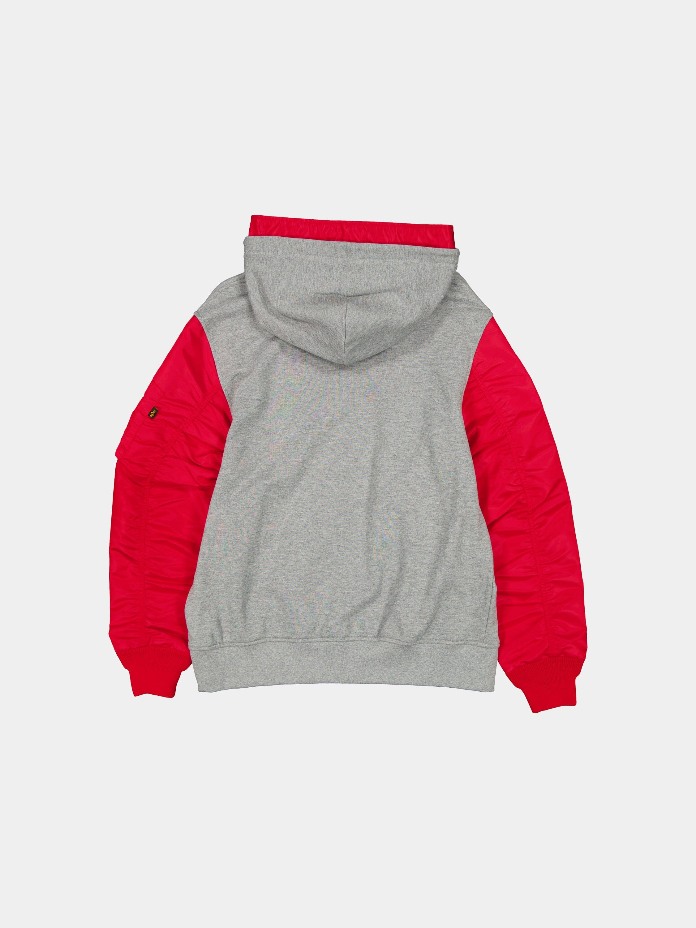 SAN FRANCISCO 49ERS X ALPHA X NEW ERA MA-1 ZIP UP HOODIE - Image 2
