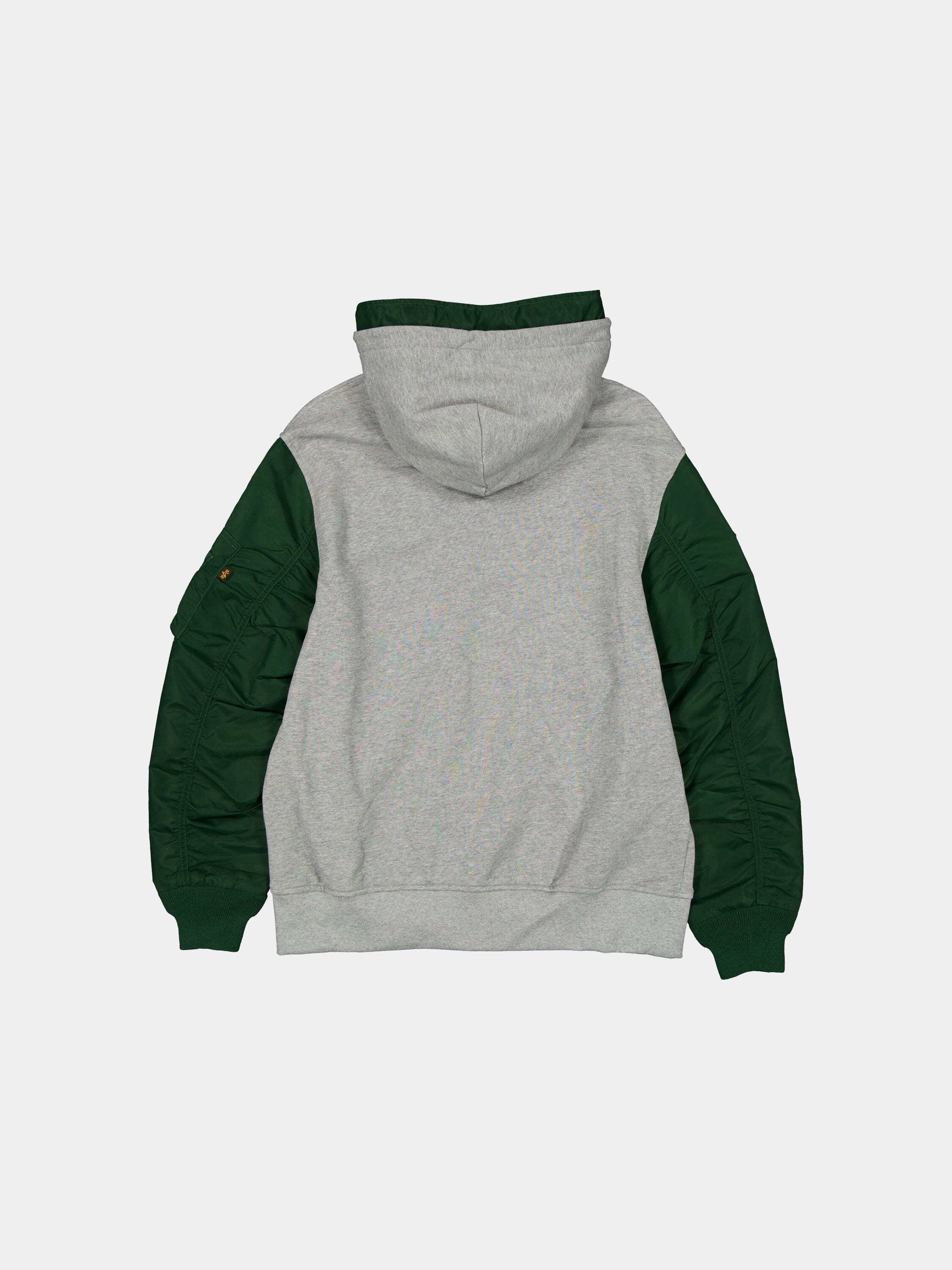 GREEN BAY PACKERS X ALPHA X NEW ERA MA-1 ZIP UP HOODIE - Image 2