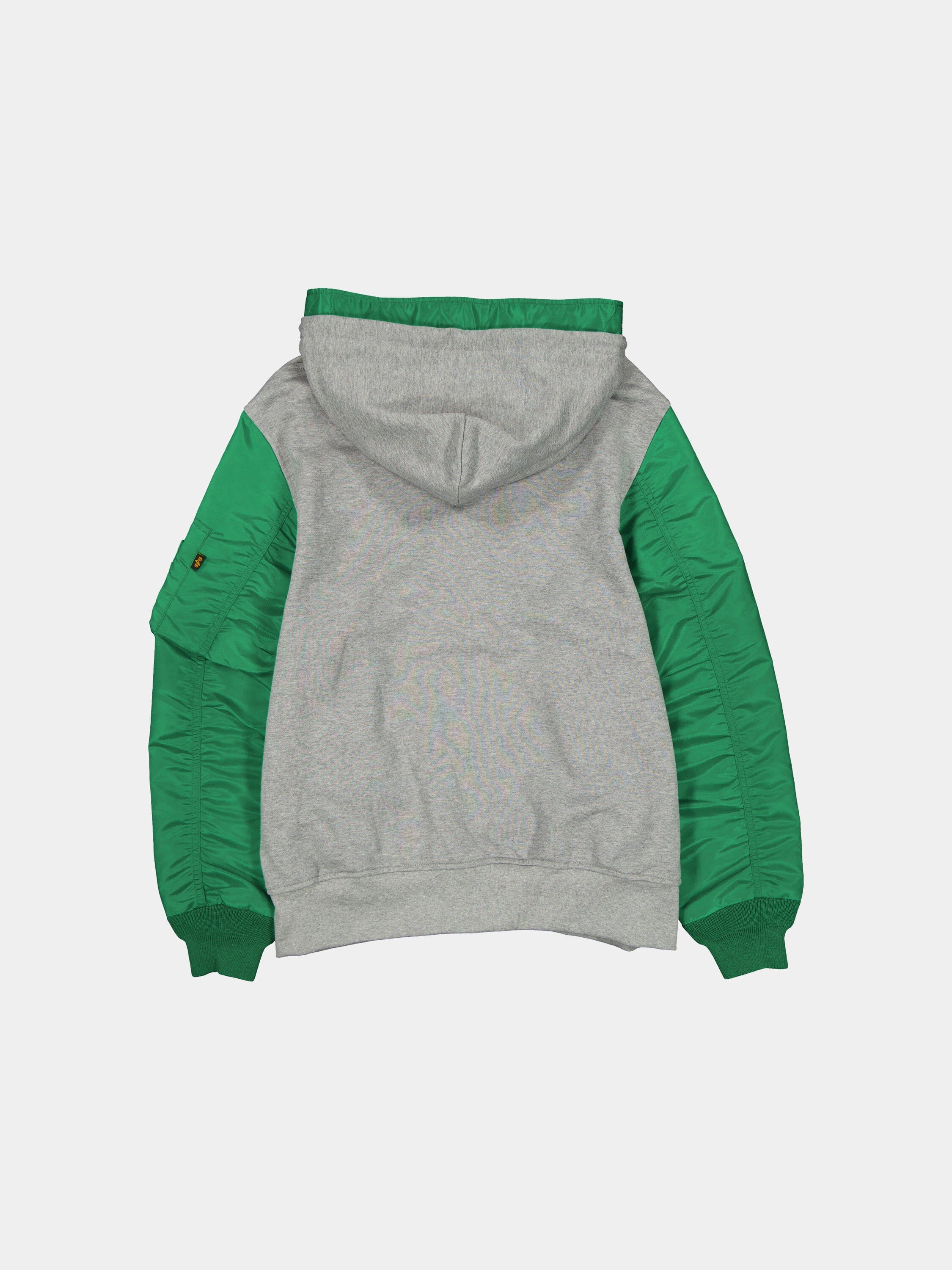 PHILADELPHIA EAGLES X ALPHA X NEW ERA MA-1 ZIP UP HOODIE - Image 2