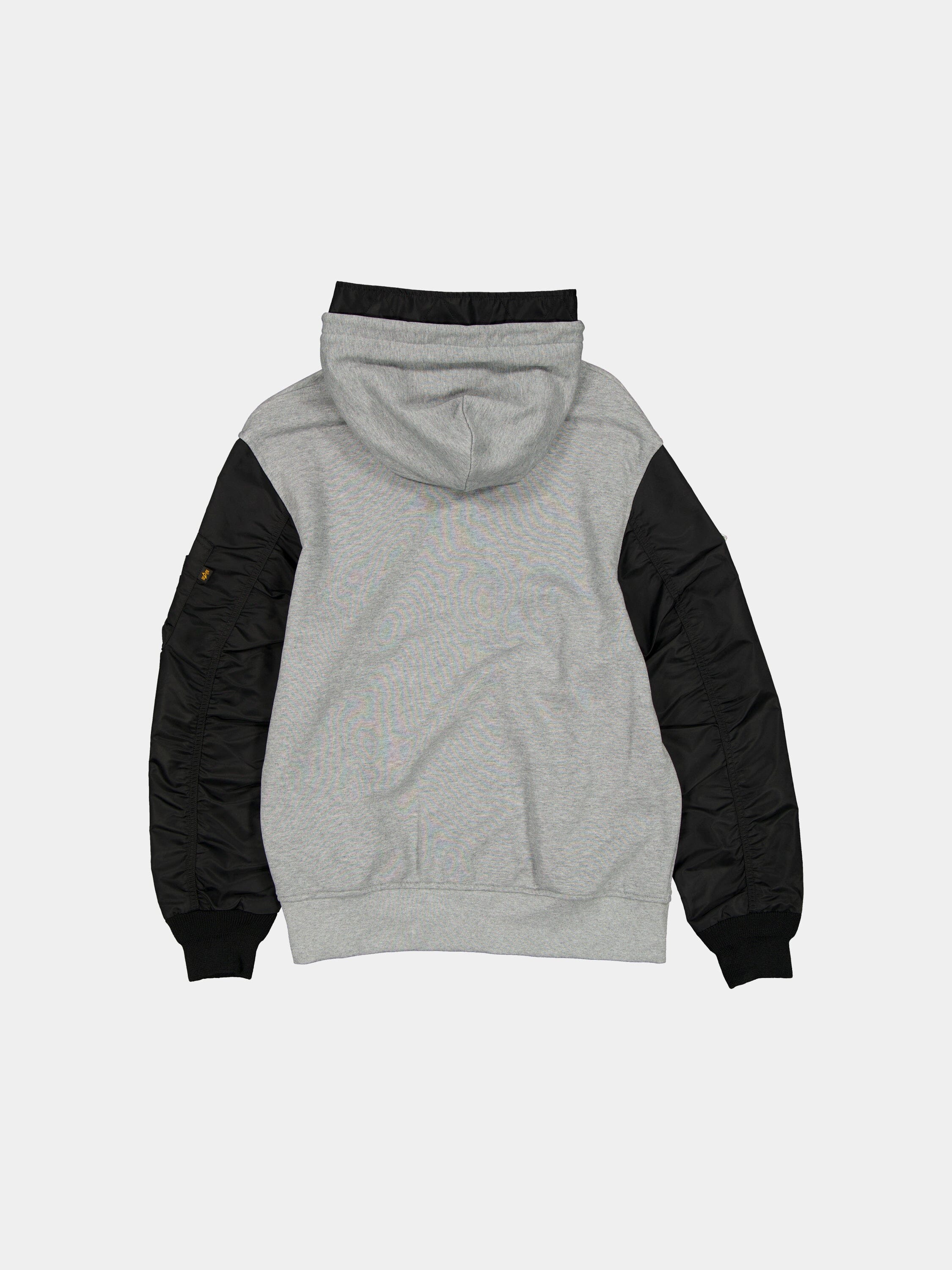 PITTSBURGH STEELERS X ALPHA X NEW ERA MA-1 ZIP UP HOODIE - Image 2
