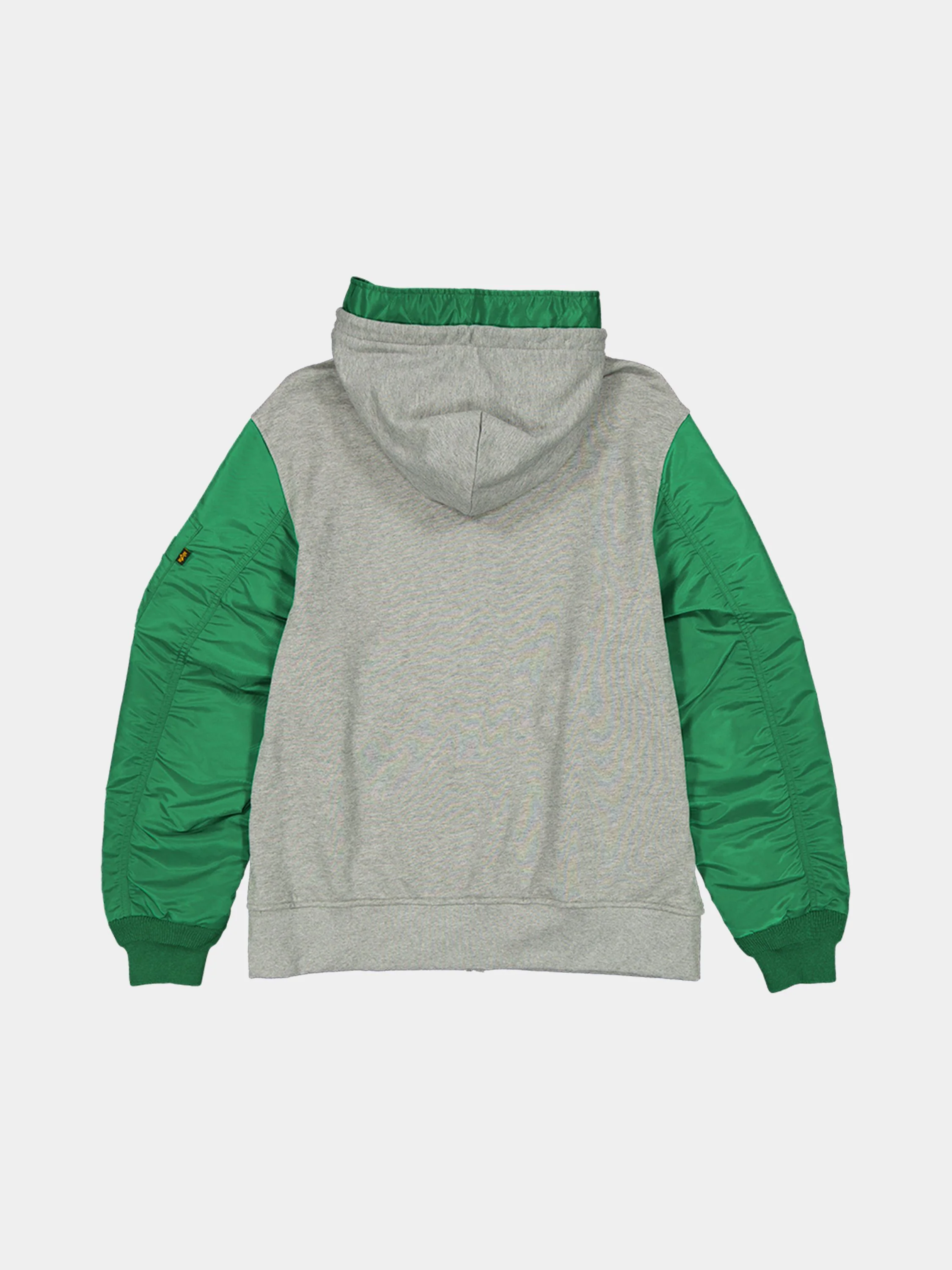 BOSTON CELTICS X ALPHA X NEW ERA MA-1 ZIP UP HOODIE - Image 2