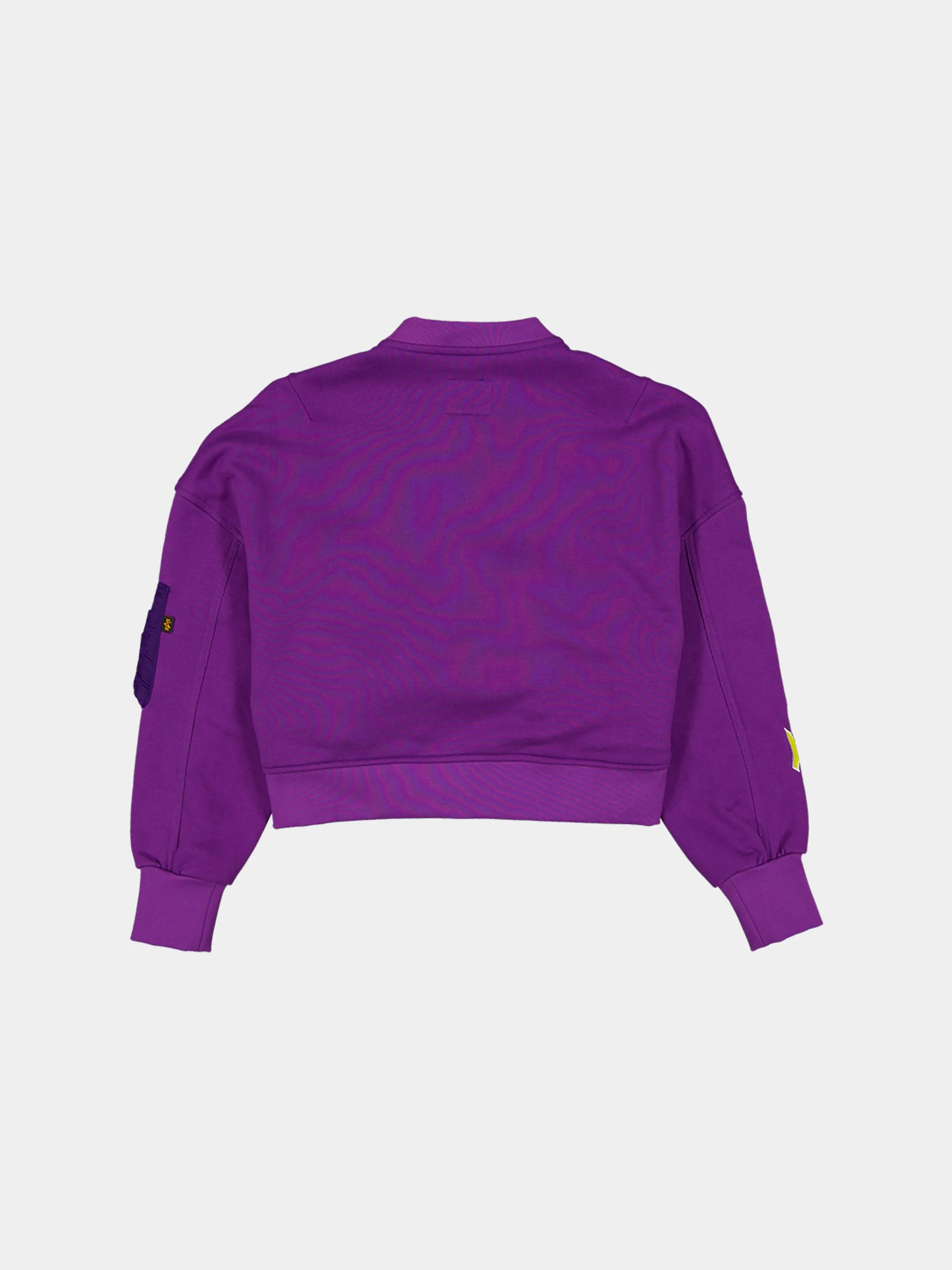 LOS ANGELES LAKERS X ALPHA X NEW ERA L-2B FRENCH TERRY JACKET WOMENS - Image 2