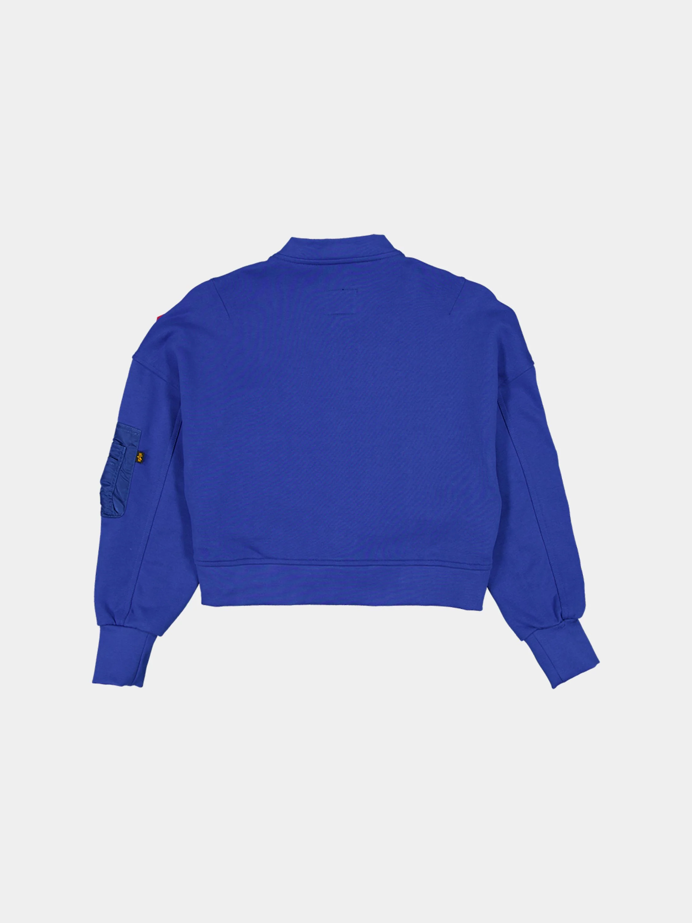 NEW YORK KNICKS X ALPHA X NEW ERA L-2B FRENCH TERRY JACKET WOMENS - Image 2
