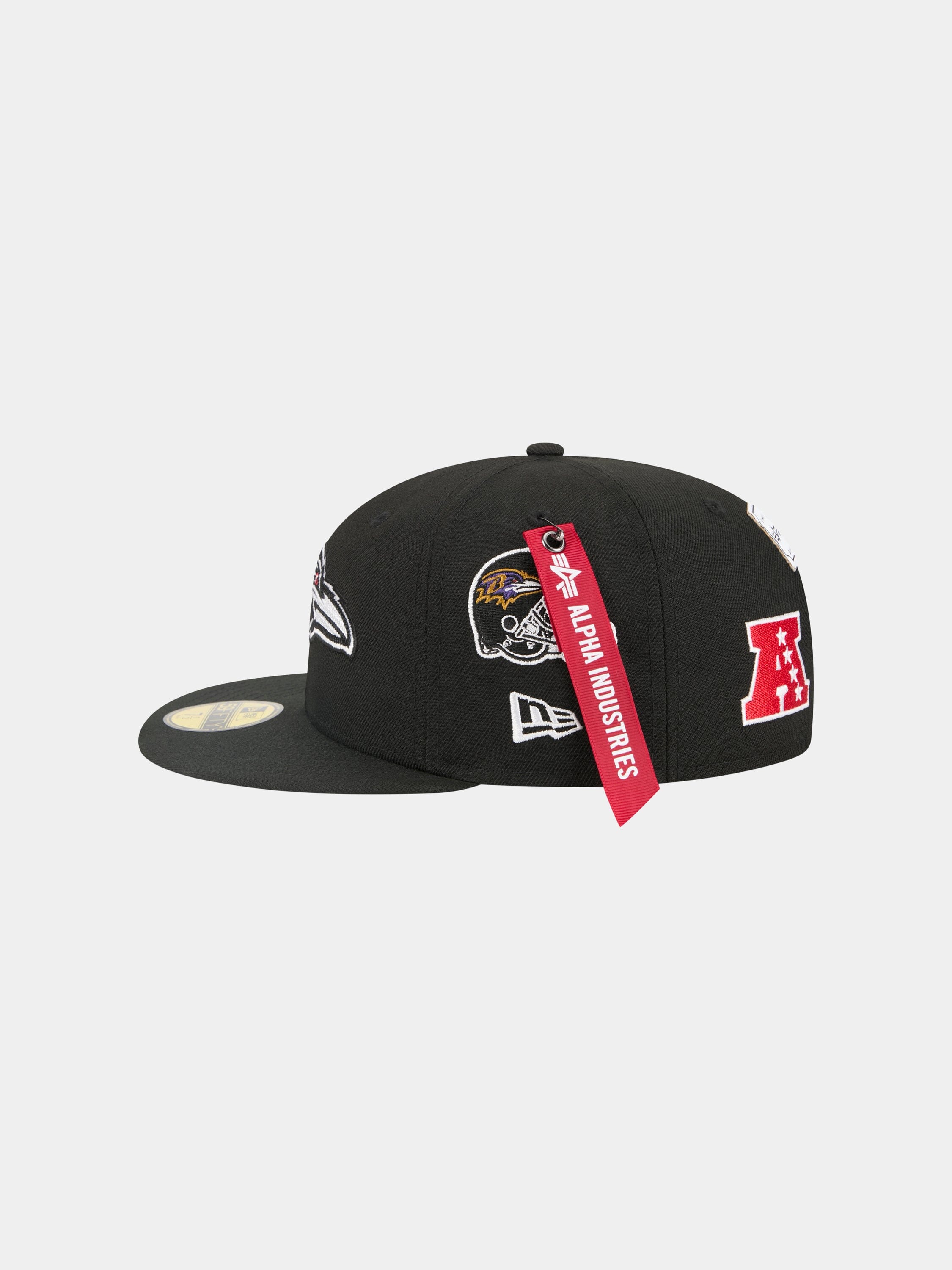 BALTIMORE RAVENS X ALPHA X NEW ERA 59FIFTY FITTED CAP - Image 4