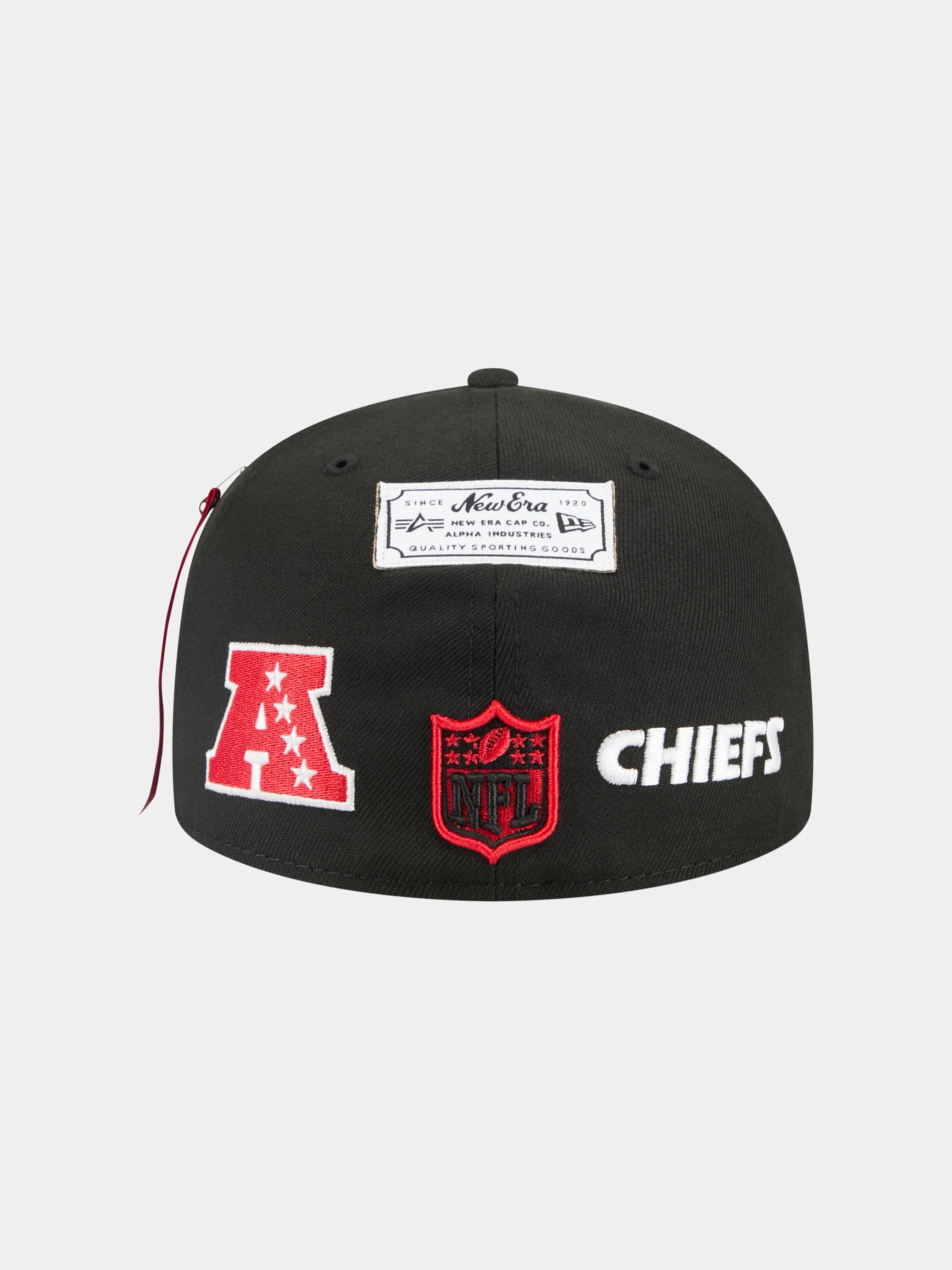 KANSAS CITY CHIEFS X ALPHA X NEW ERA 59FIFTY FITTED CAP - Image 2