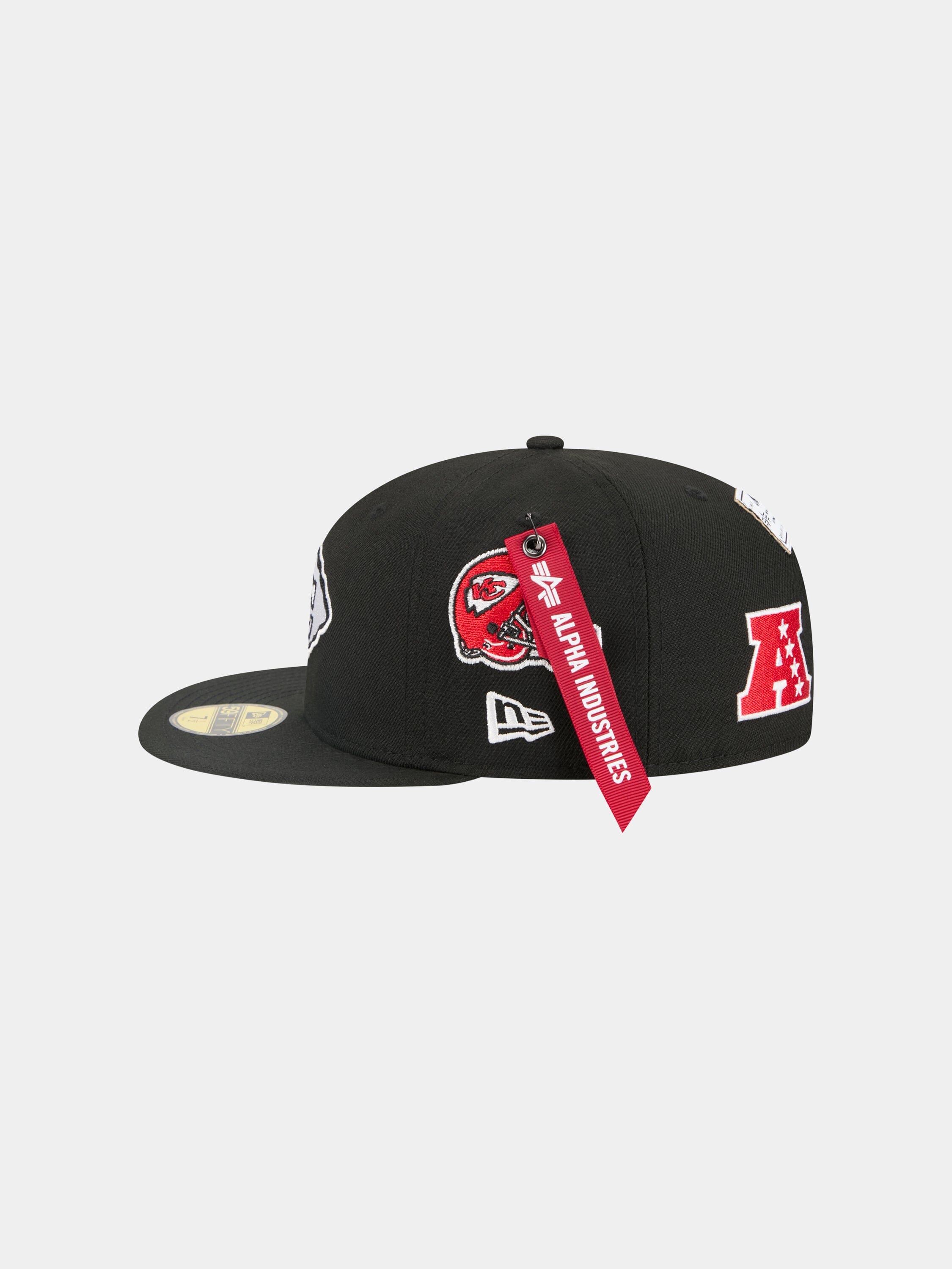 KANSAS CITY CHIEFS X ALPHA X NEW ERA 59FIFTY FITTED CAP - Image 5