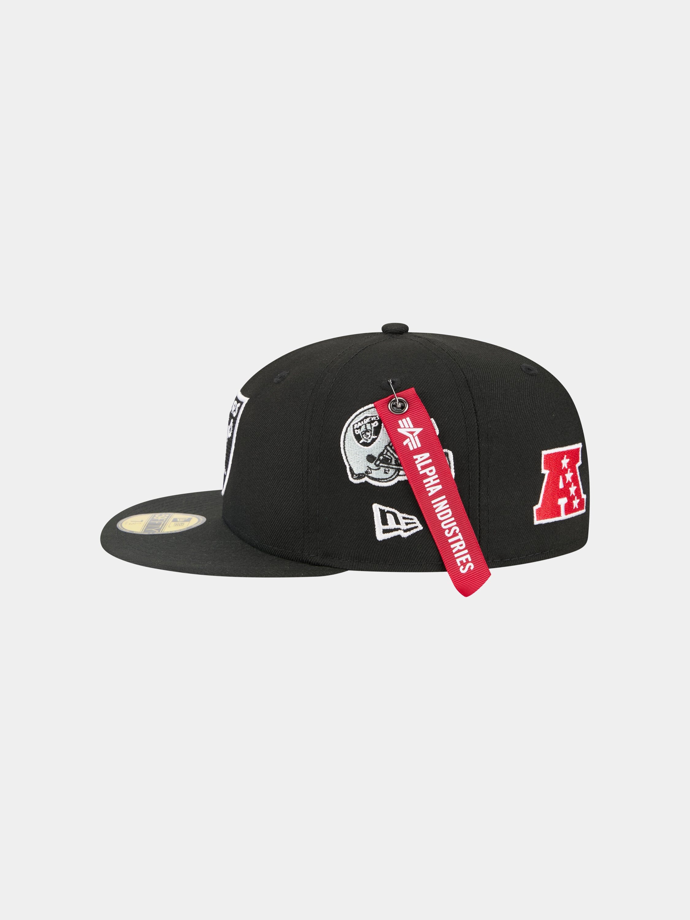 LAS VEGAS RAIDERS X ALPHA X NEW ERA 59FIFTY FITTED CAP - Image 5