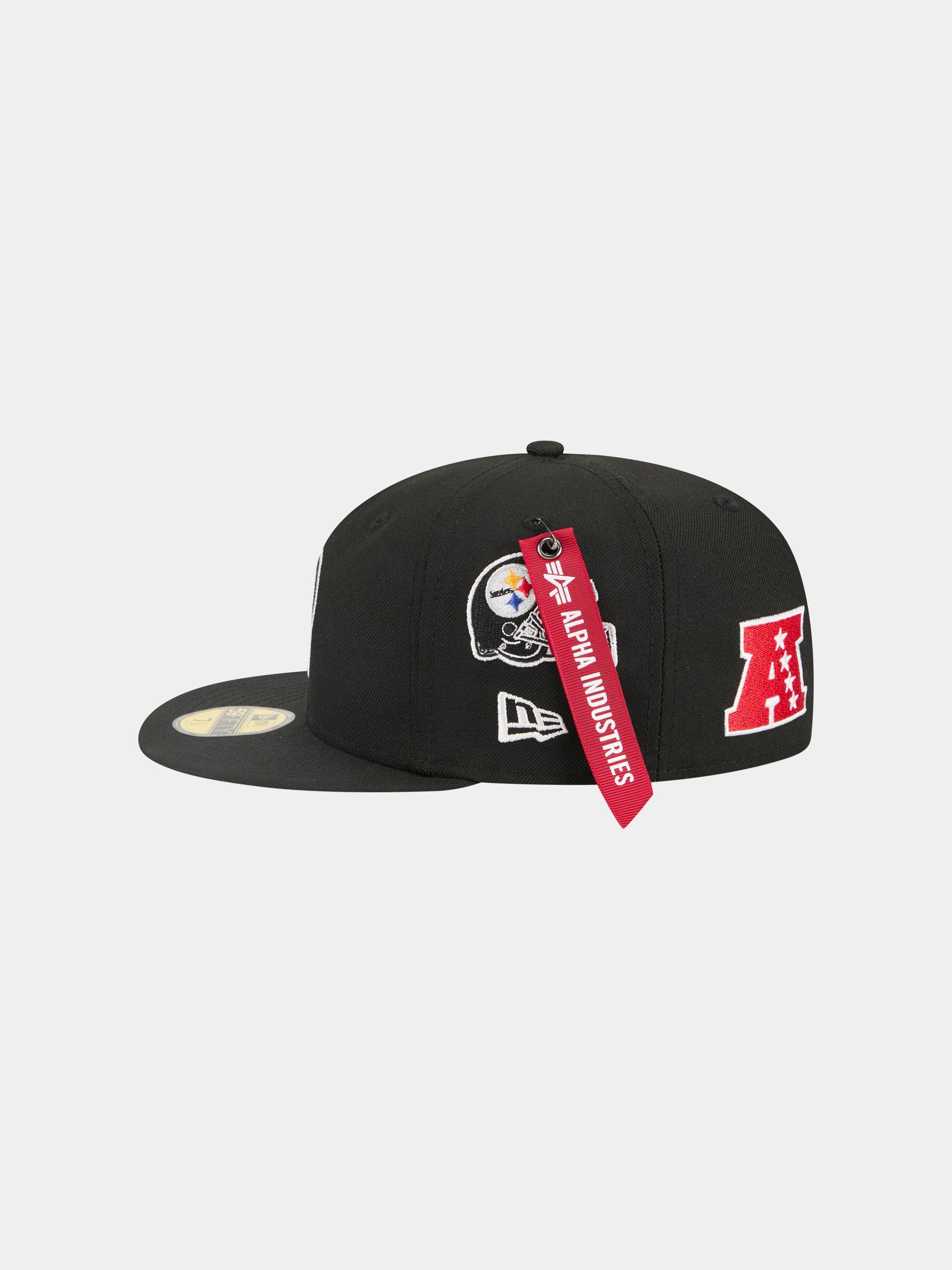 PITTSBURGH STEELERS X ALPHA X NEW ERA 59FIFTY FITTED CAP - Image 5