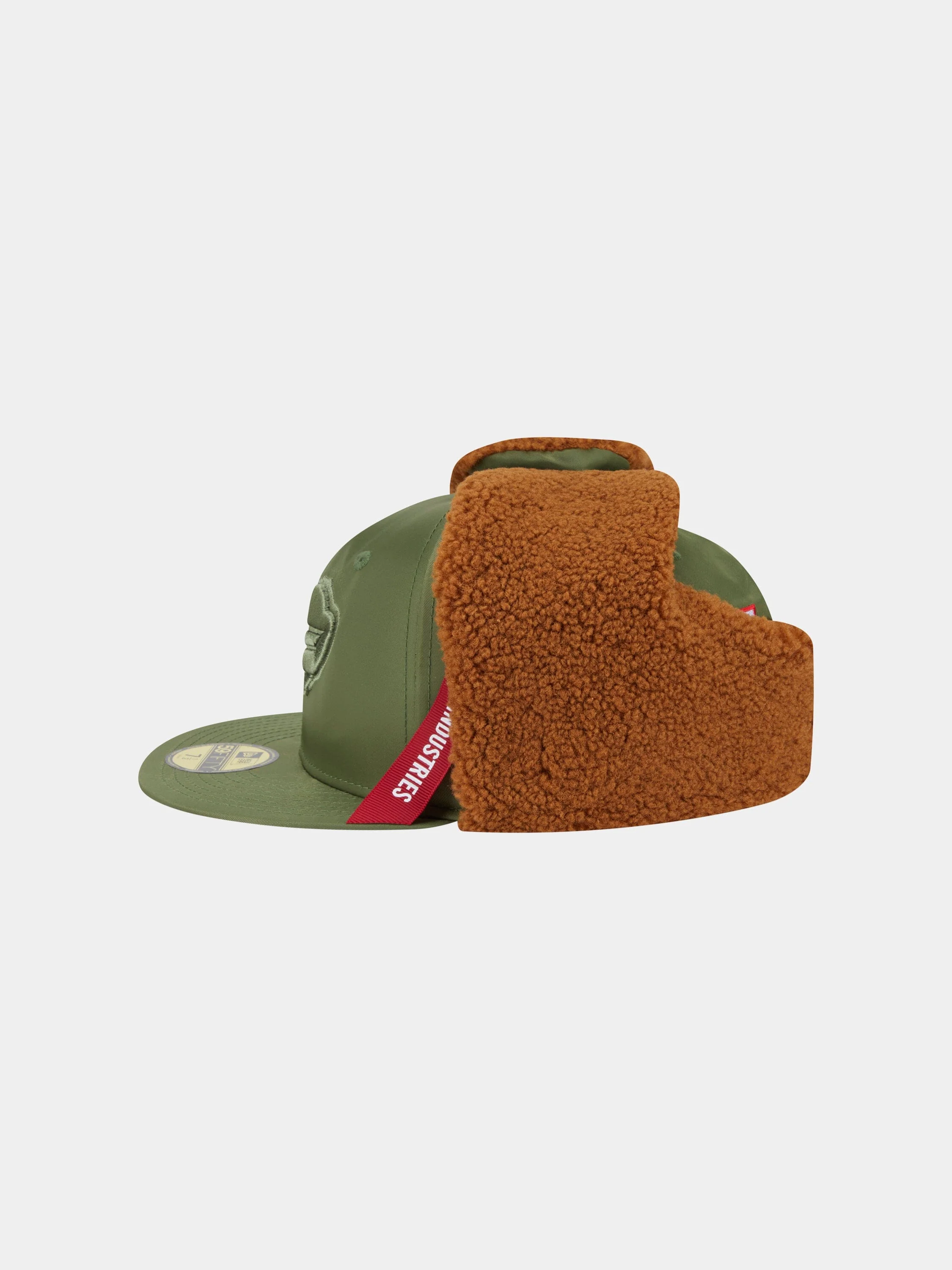 BUFFALO BILLS X ALPHA X NEW ERA 5950 DOG EAR CAP (GREEN) - Image 5