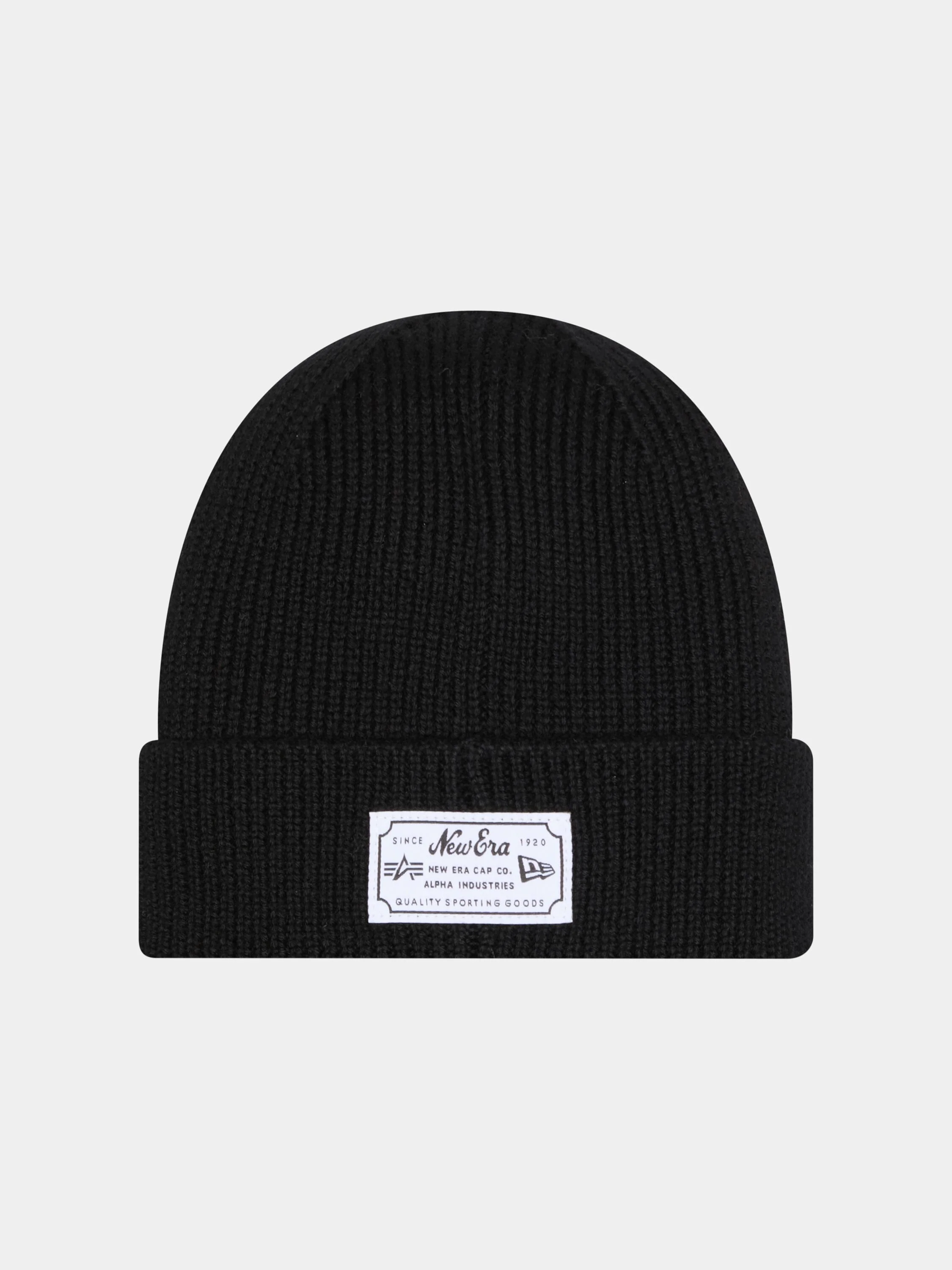 NEW YORK JETS X ALPHA X NEW ERA SHORT CUFF BEANIE - Image 2