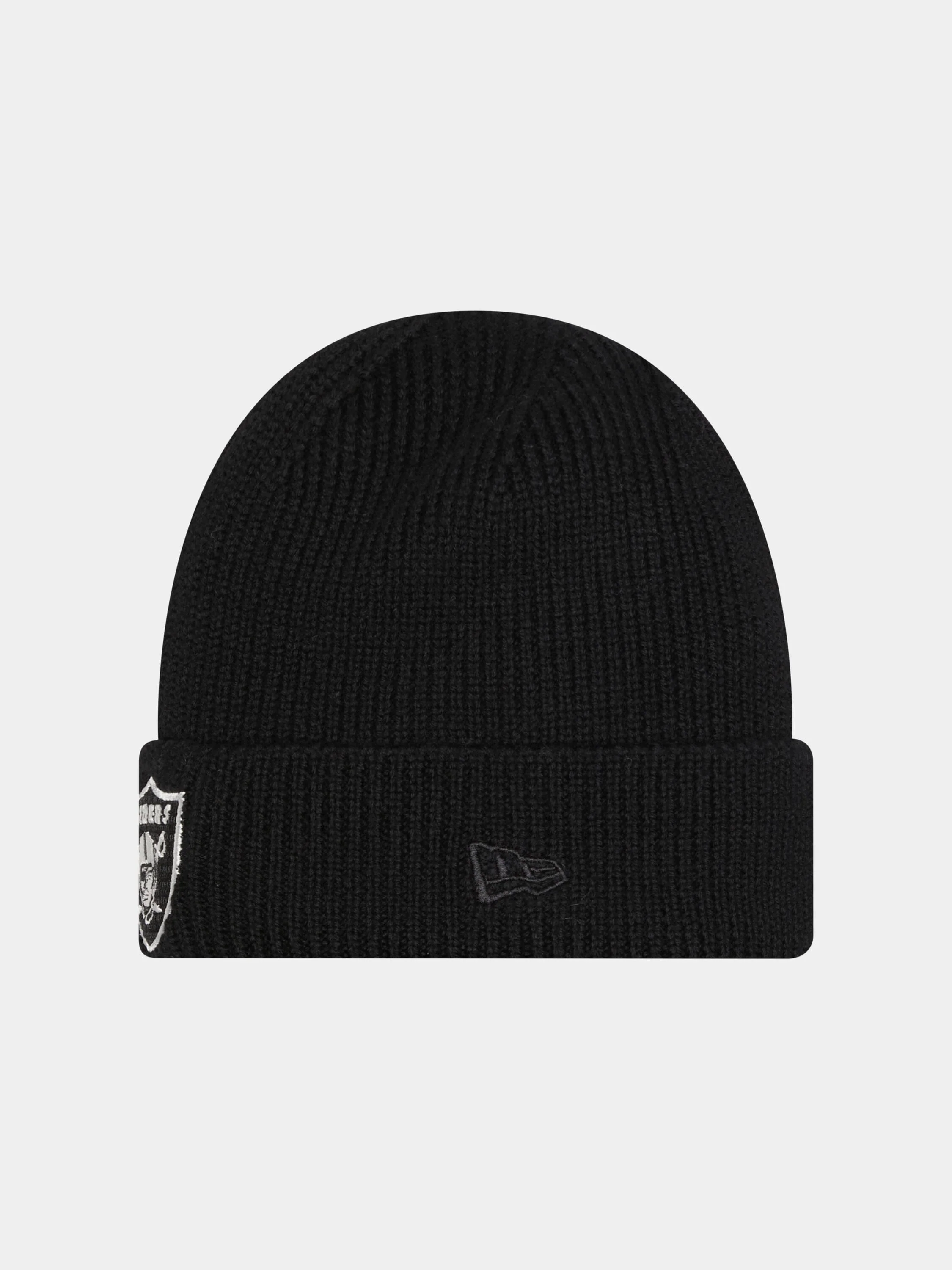 LAS VEGAS RAIDERS X ALPHA X NEW ERA SHORT CUFF BEANIE - Image 3