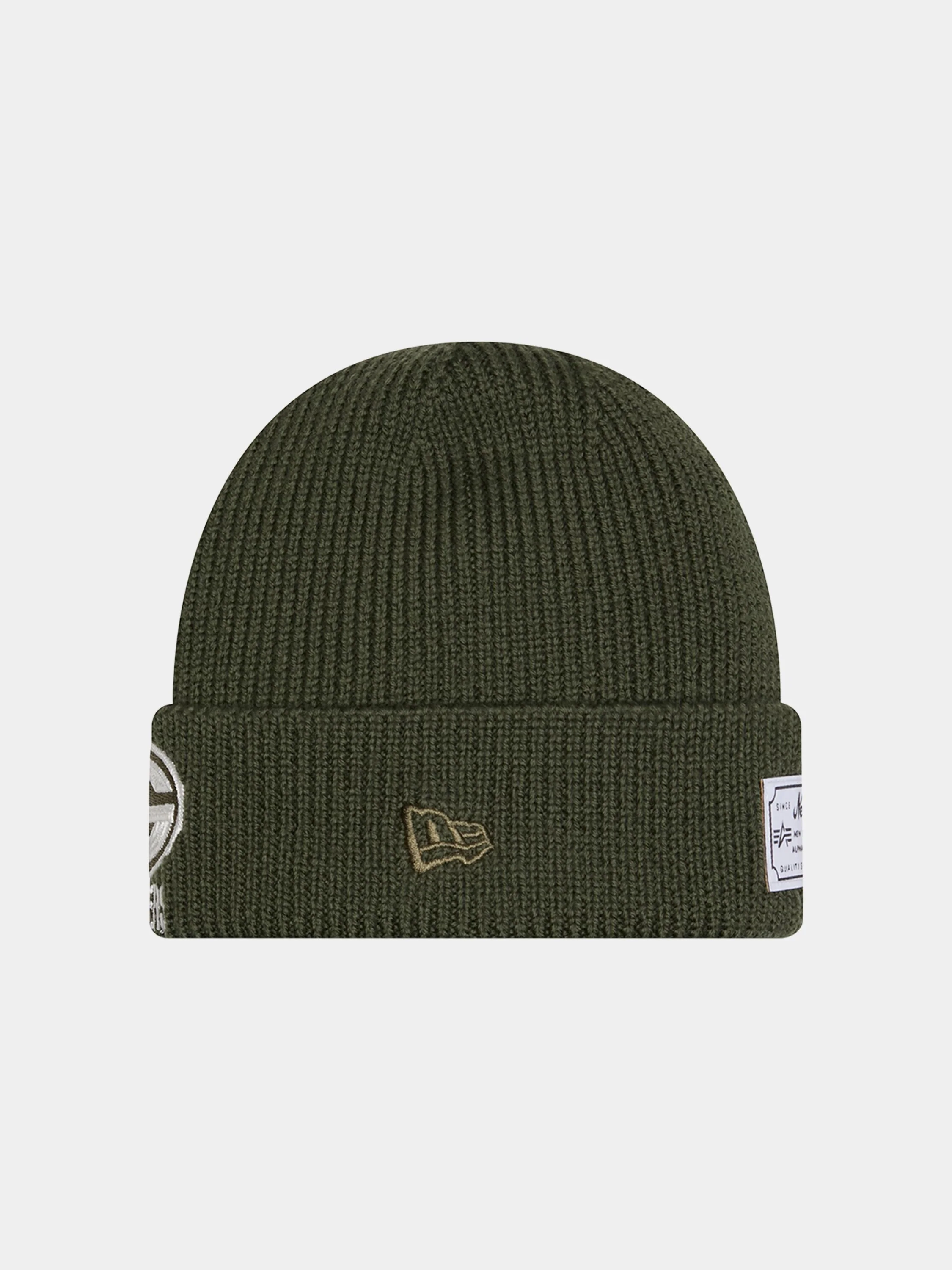 GREEN BAY PACKERS X ALPHA X NEW ERA SHORT CUFF BEANIE - Image 3