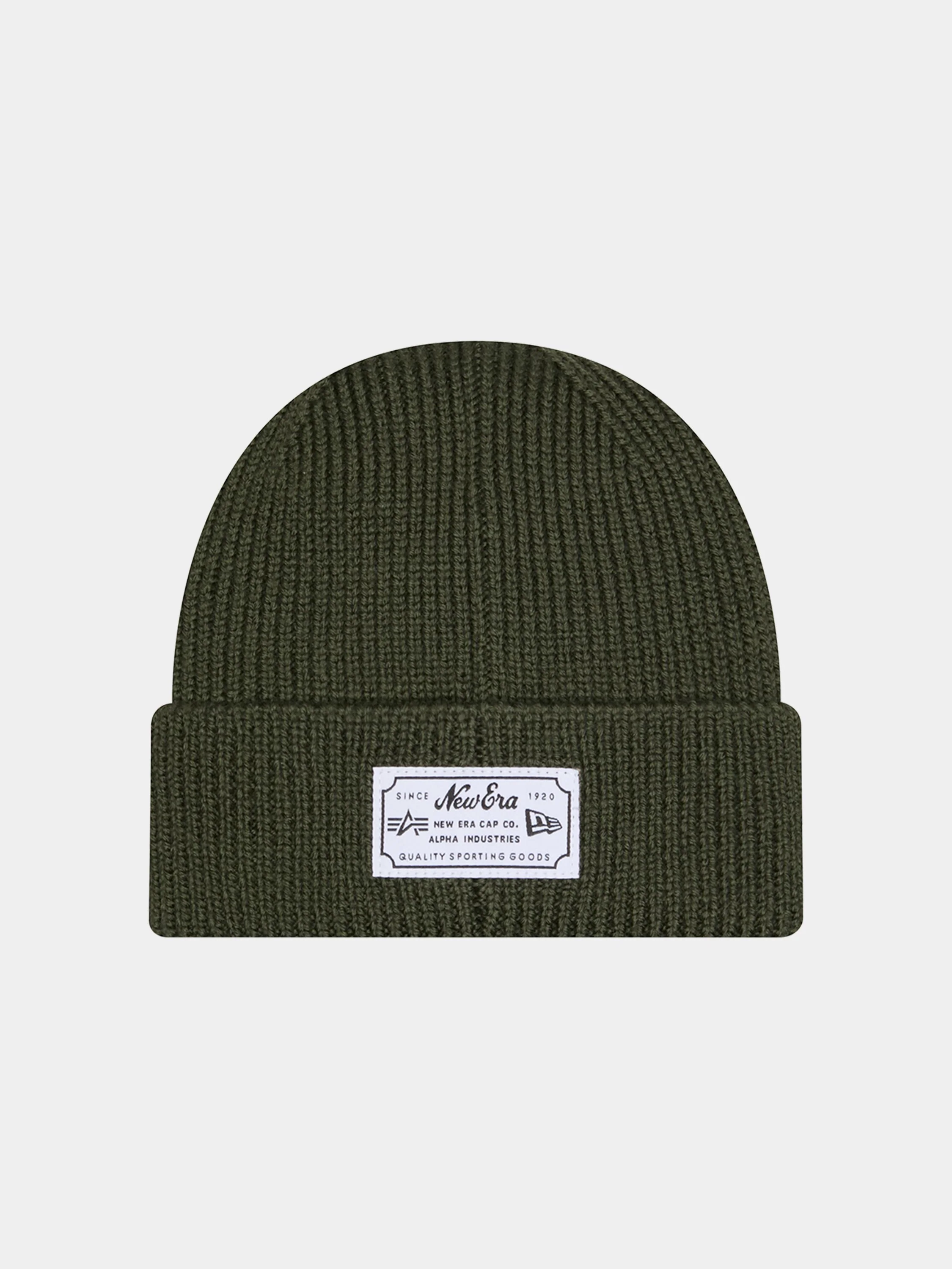 NEW YORK JETS X ALPHA X NEW ERA SHORT CUFF BEANIE - Image 2