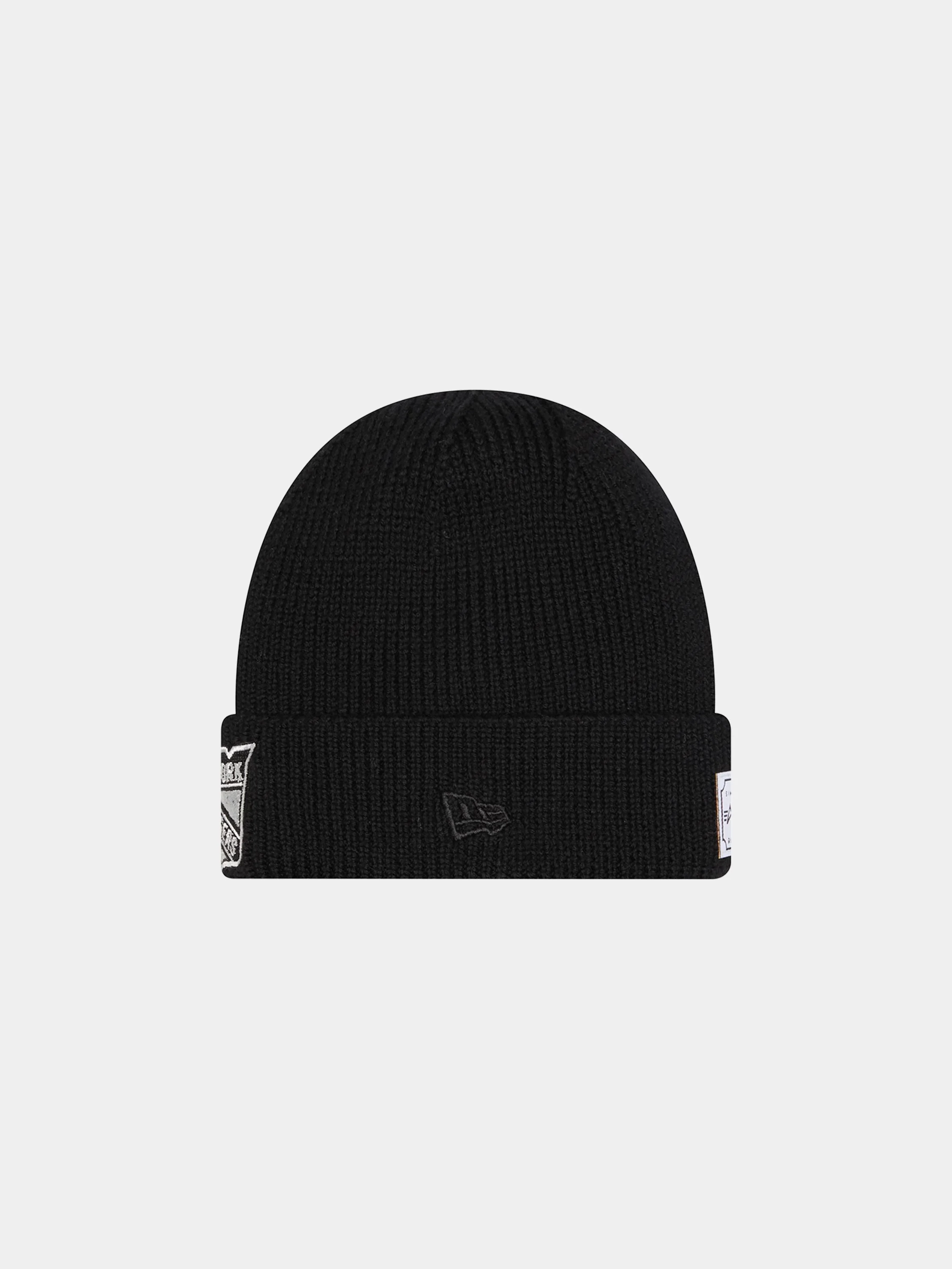 NEW YORK RANGERS X ALPHA X NEW ERA SHORT CUFF BEANIE - Image 2