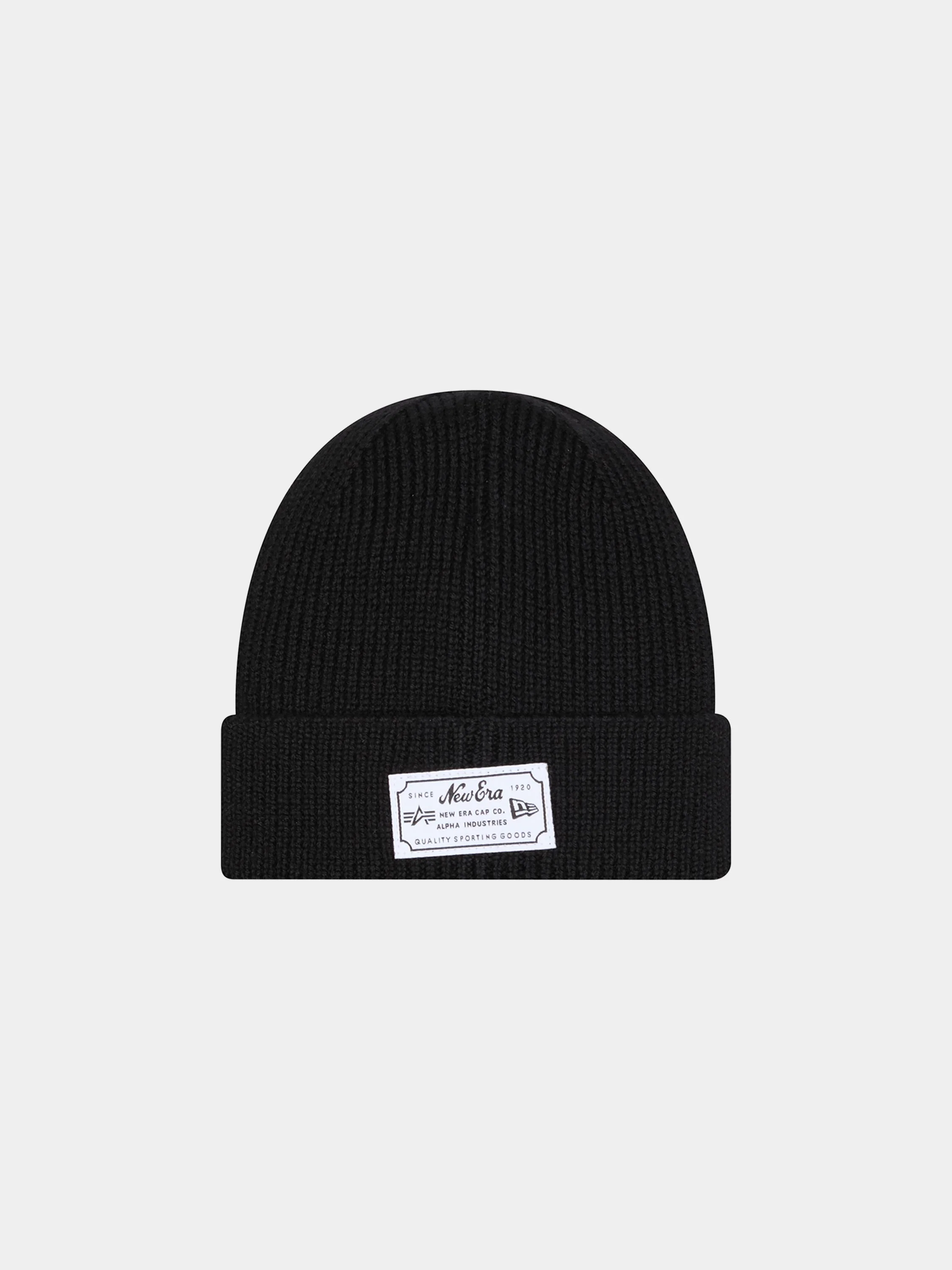 NEW YORK RANGERS X ALPHA X NEW ERA SHORT CUFF BEANIE - Image 3