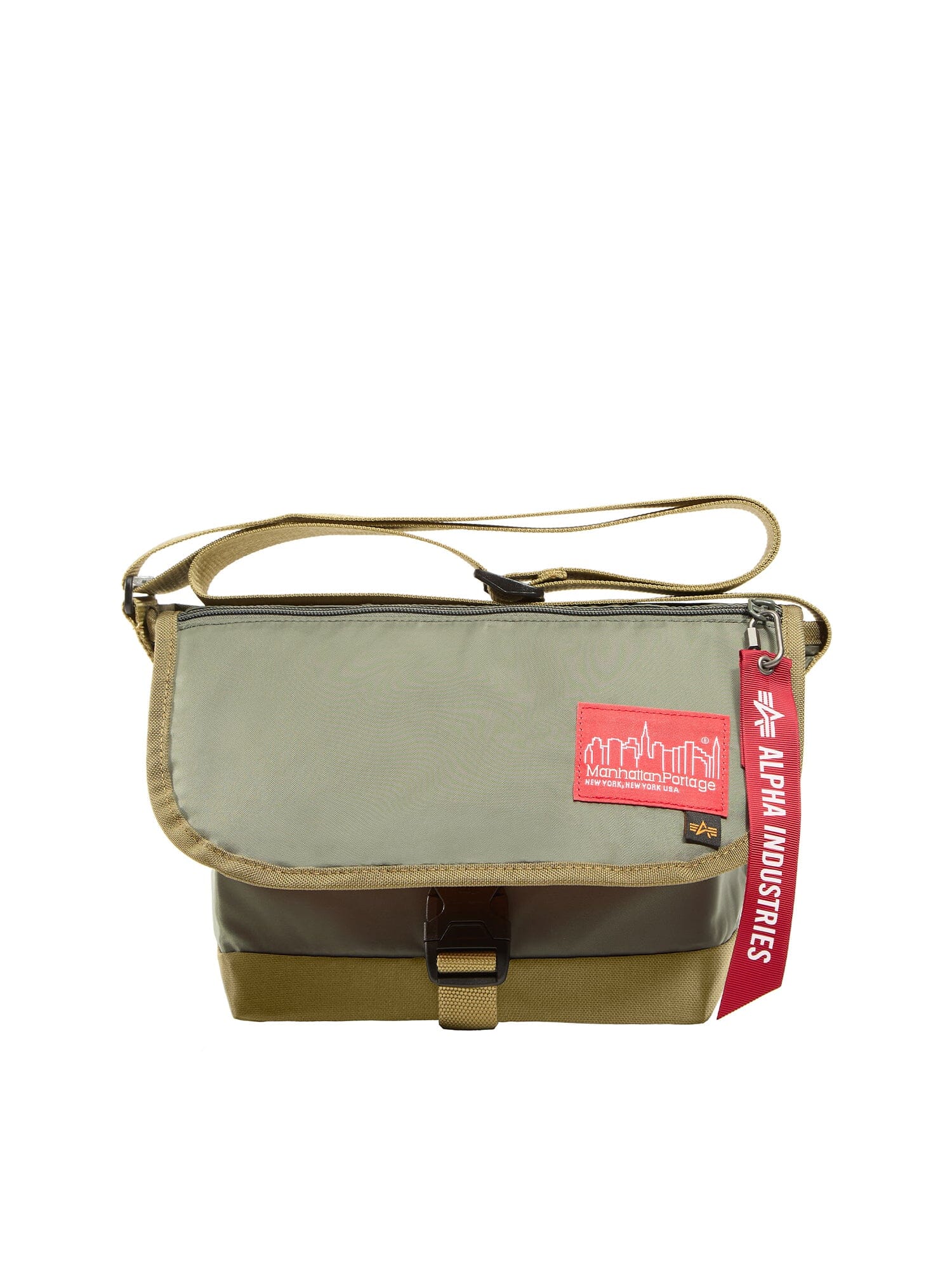 ALPHA X MANHATTAN PORTAGE NYLON MESSENGER BAG SM - Image 10