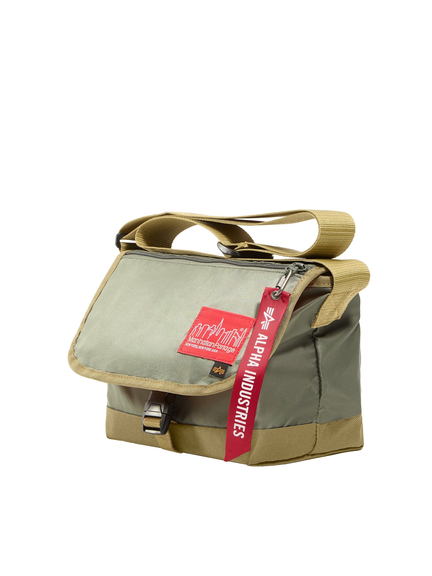 ALPHA X MANHATTAN PORTAGE NYLON MESSENGER BAG SM - Image 11