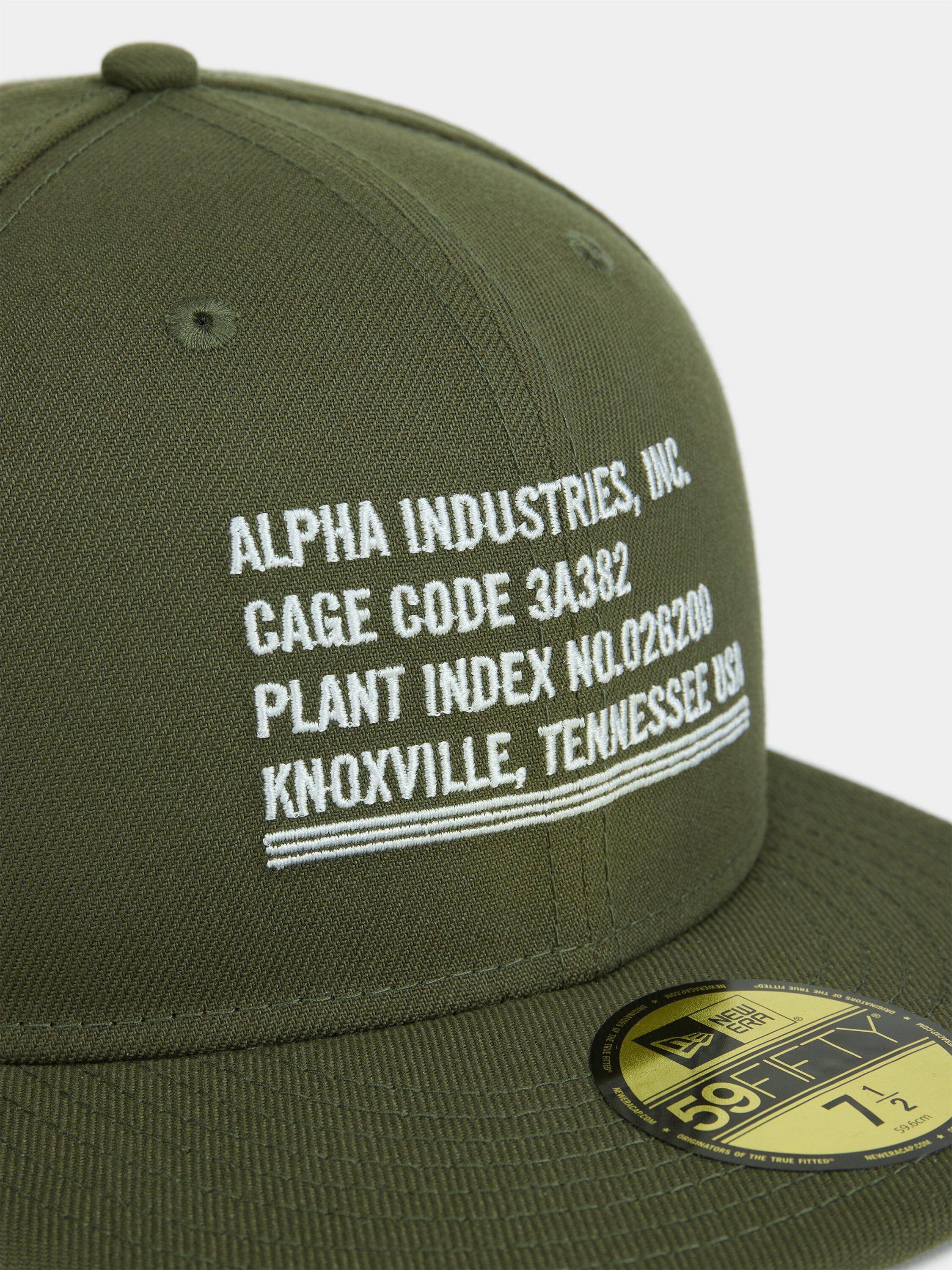 ALPHA INDUSTRIES X NEW ERA 59FIFTY CAGE CODE HAT - Image 7
