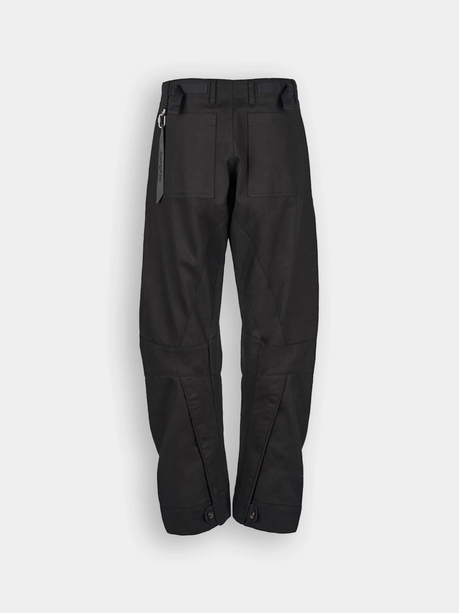 JIYONGKIM X ALPHA CURVED MULTI-POCKET TROUSERS - Image 10