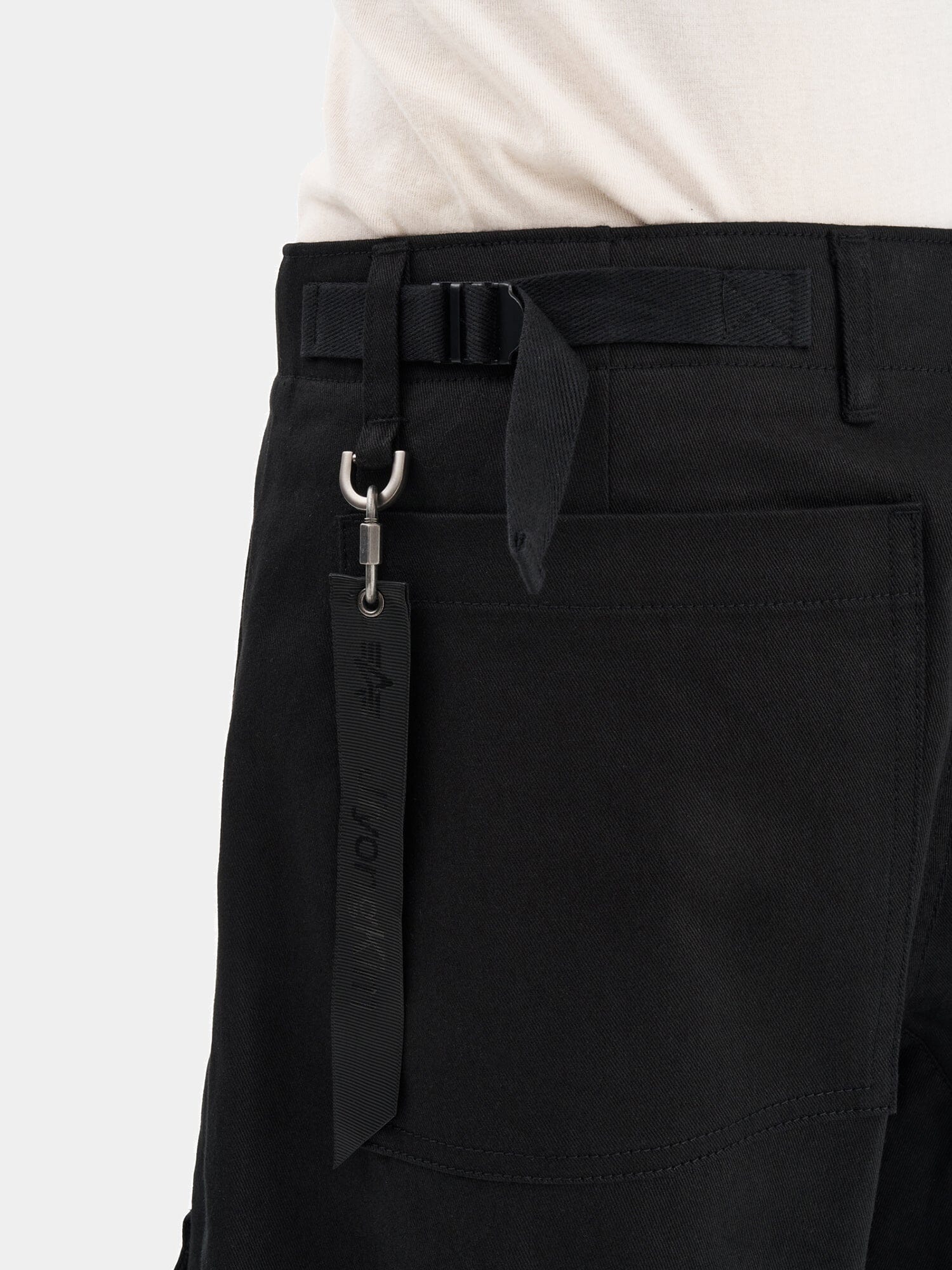 JIYONGKIM X ALPHA CURVED MULTI-POCKET TROUSERS - Image 14