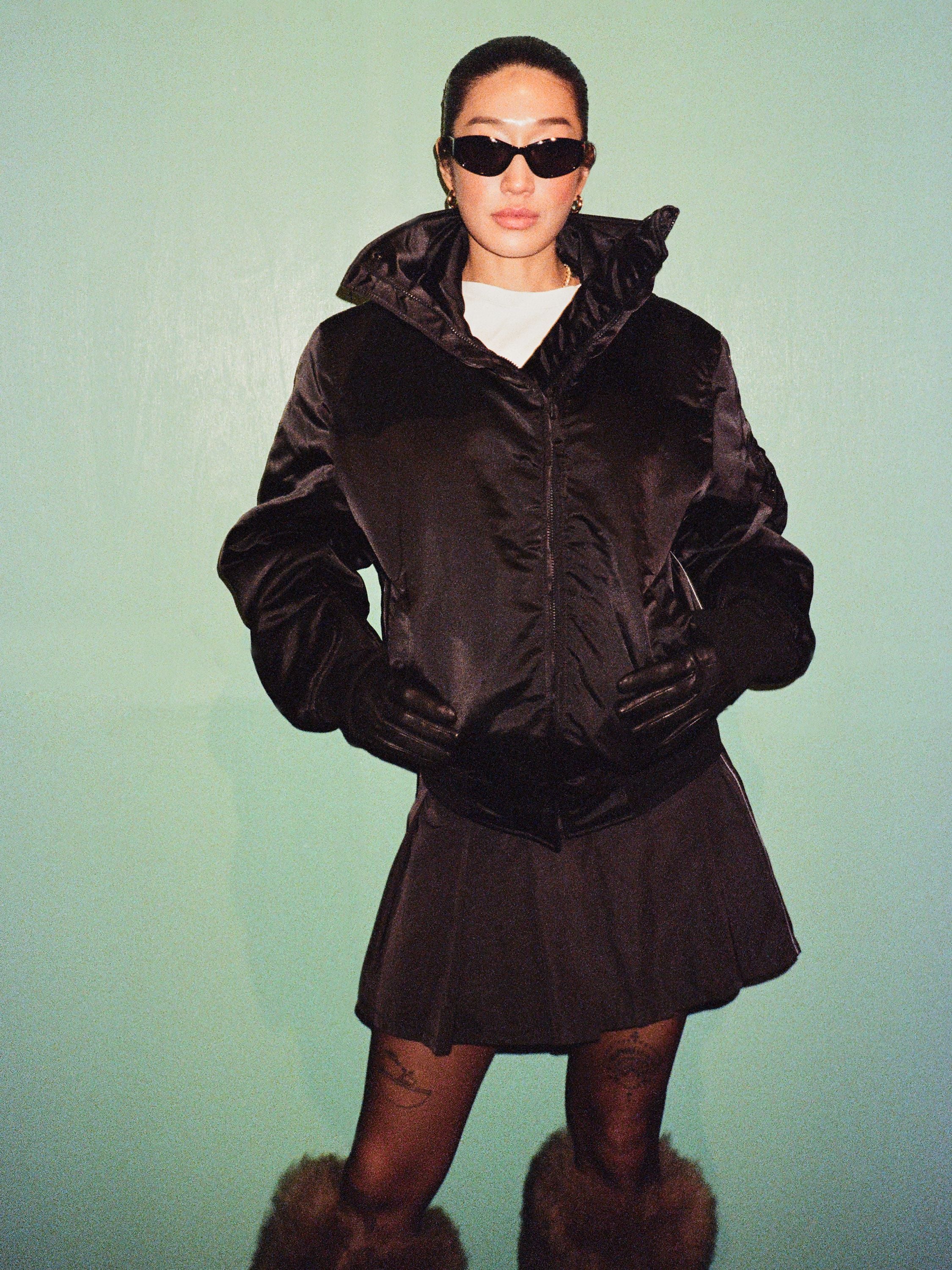 PEGGY GOU X ALPHA MINI WRAP SKIRT - Image 7