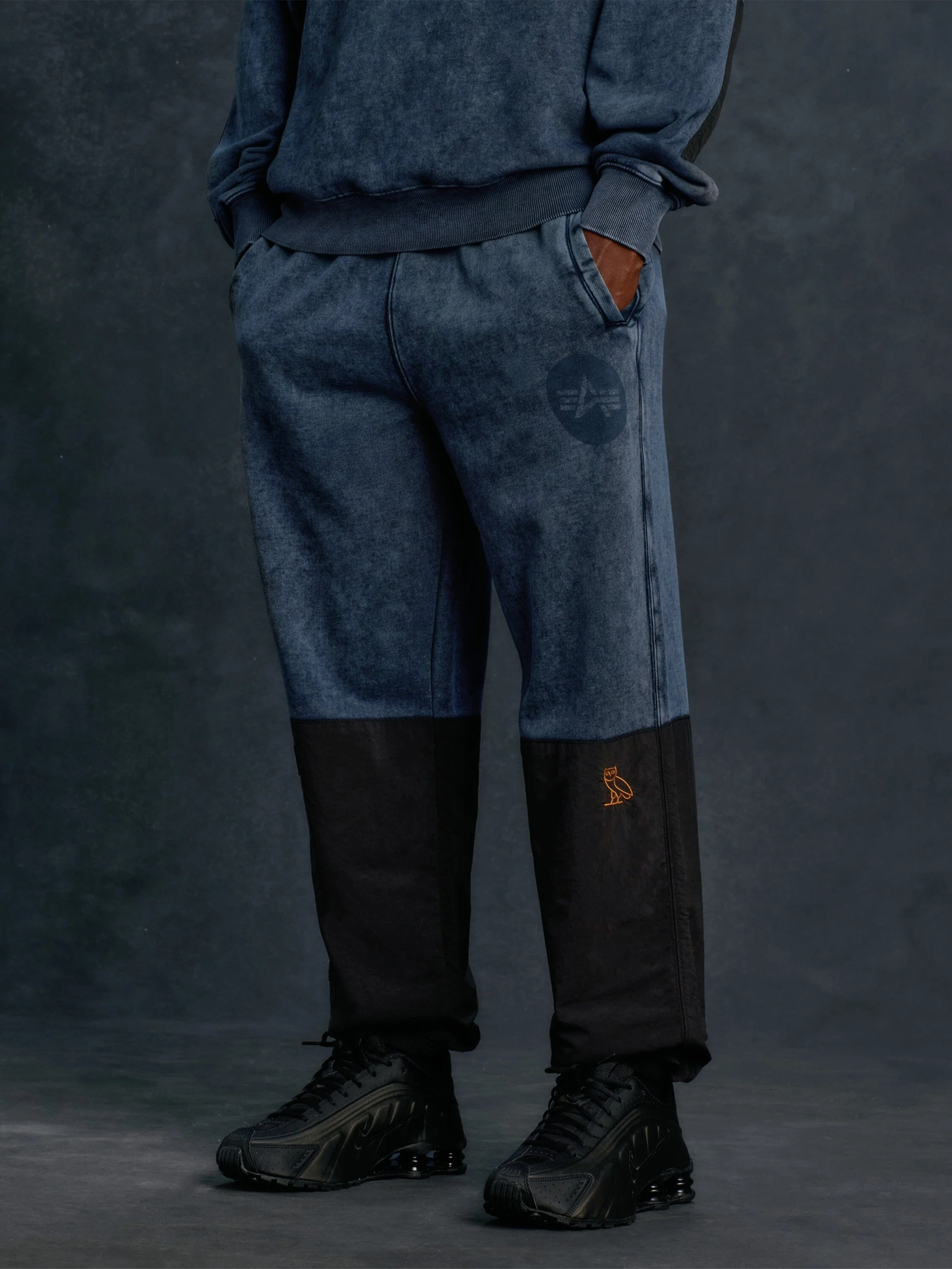 OVO X ALPHA GARMENT DYE FLEECE PANTS - Image 12