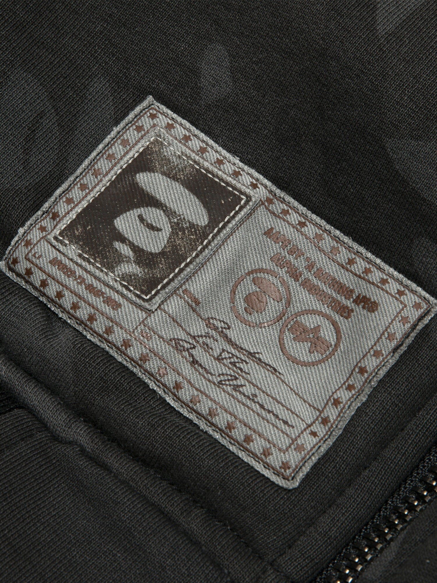 AAPE X ALPHA REVERSIBLE PADDED MA-1 QUILTED JACKET - Image 15