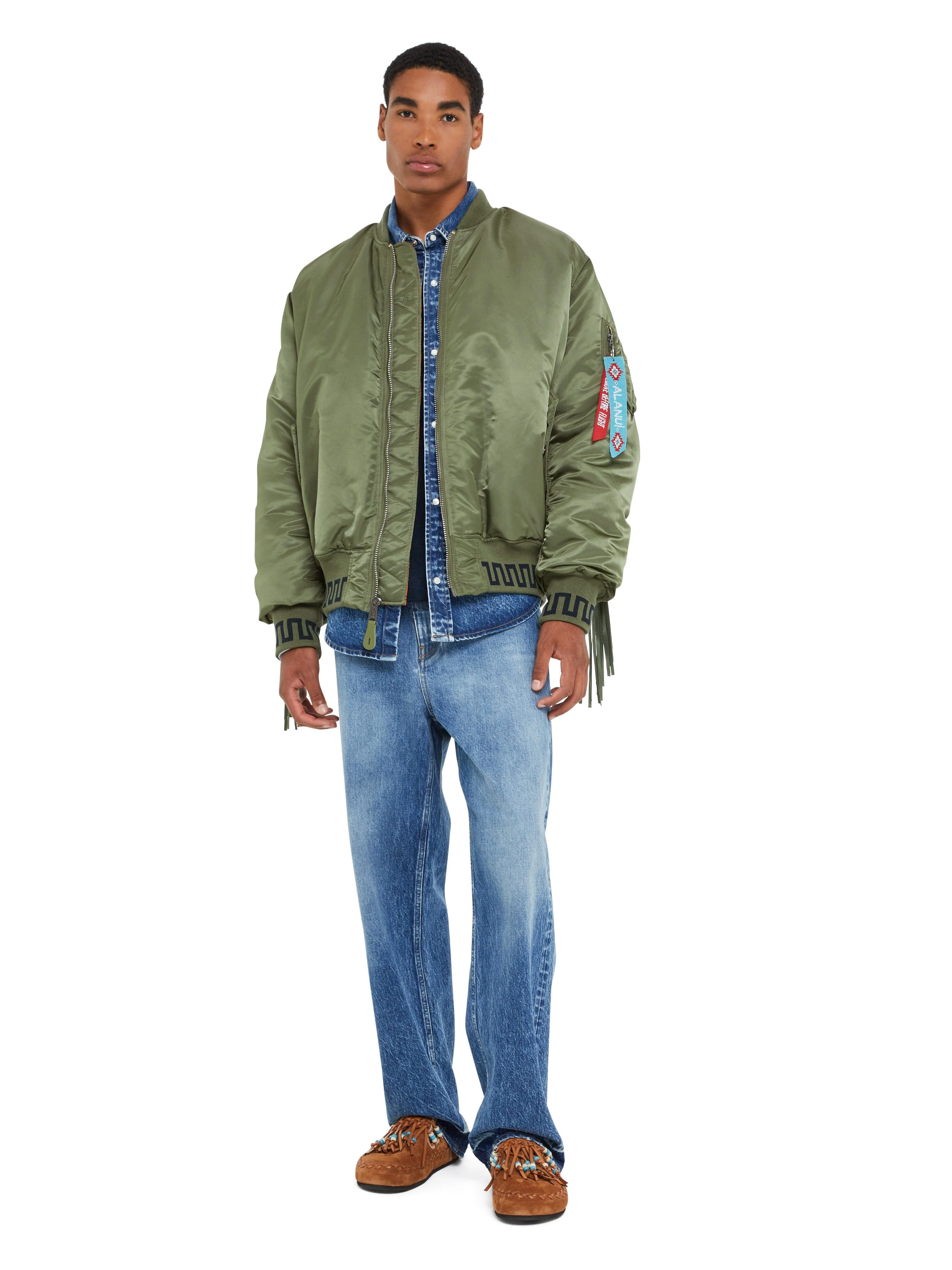 ALANUI X ALPHA INDUSTRIES MA-1 JACKET - Image 4