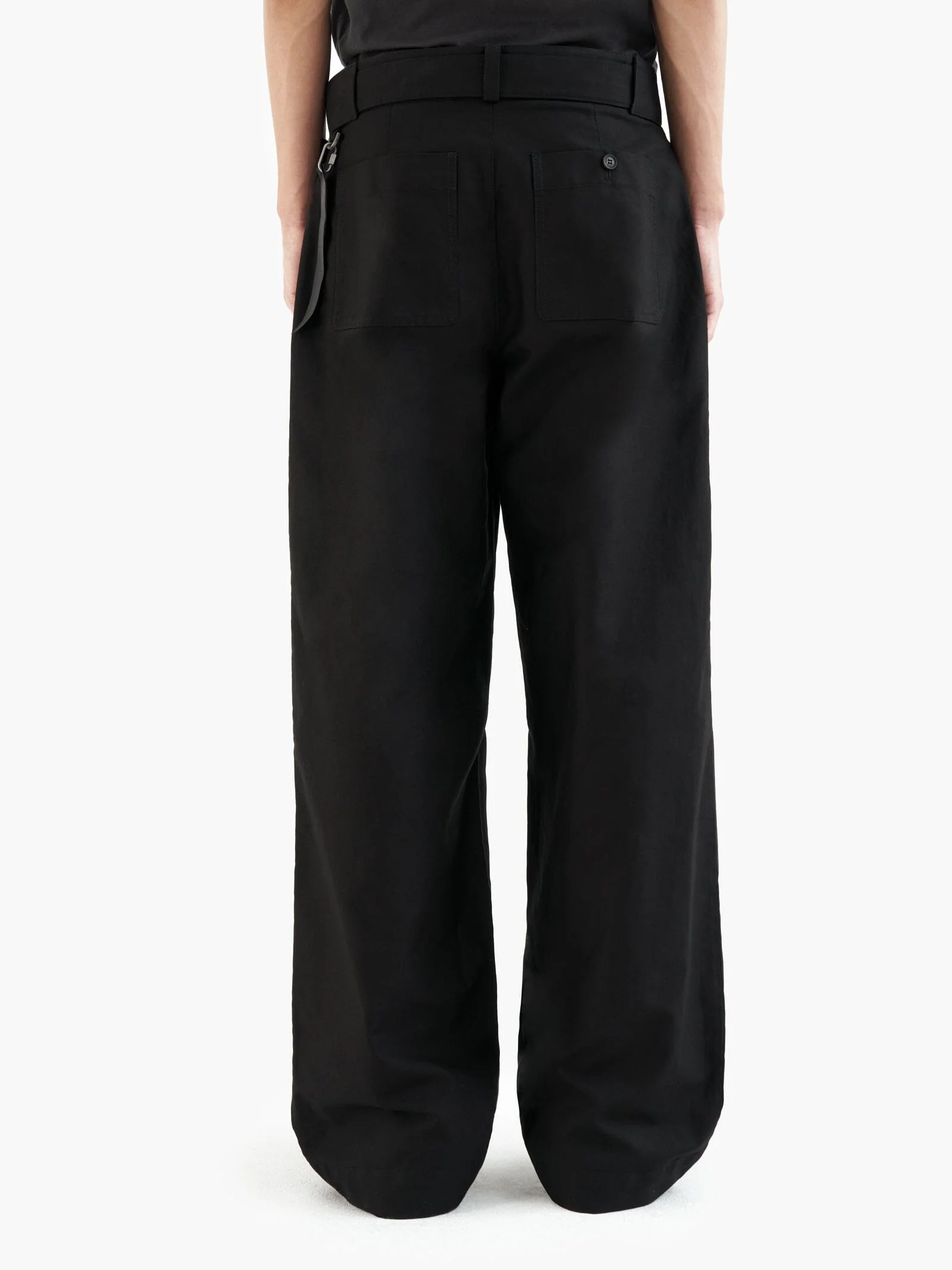 ALPHA X JIYONGKIM DOUBLE FRONT TROUSERS - Image 5