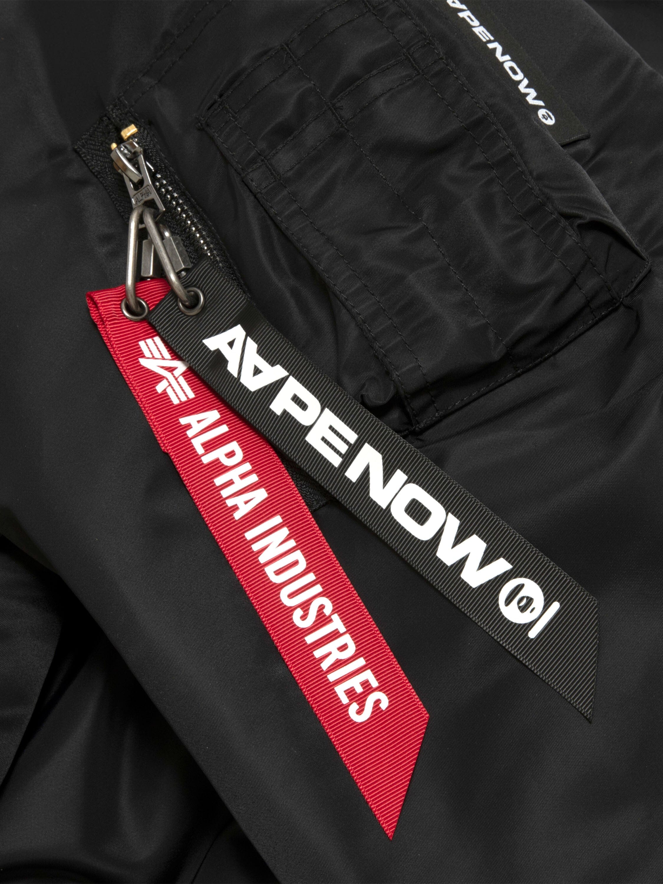 AAPE X ALPHA MA-1 BOMBER JACKET - Image 6