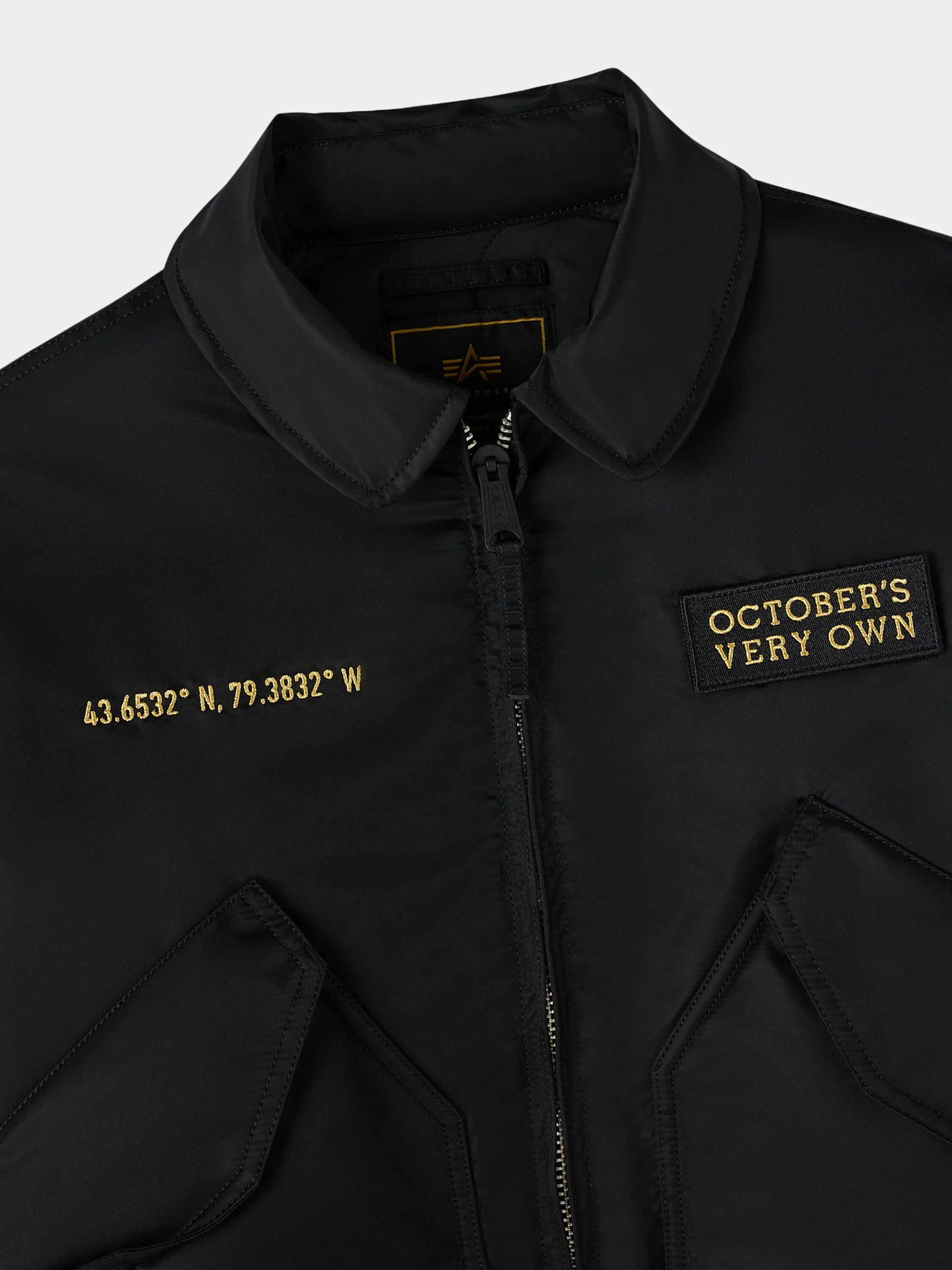 OVO x ALPHA CWU 45/P BOMBER JACKET - Image 7