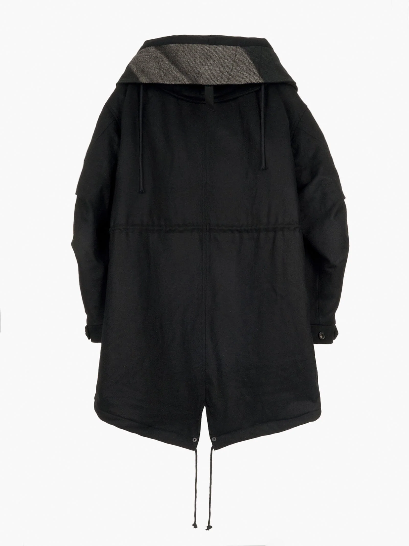 ALPHA X JIYONGKIM SUN-BLEACHED FISHTAIL COAT - Image 4