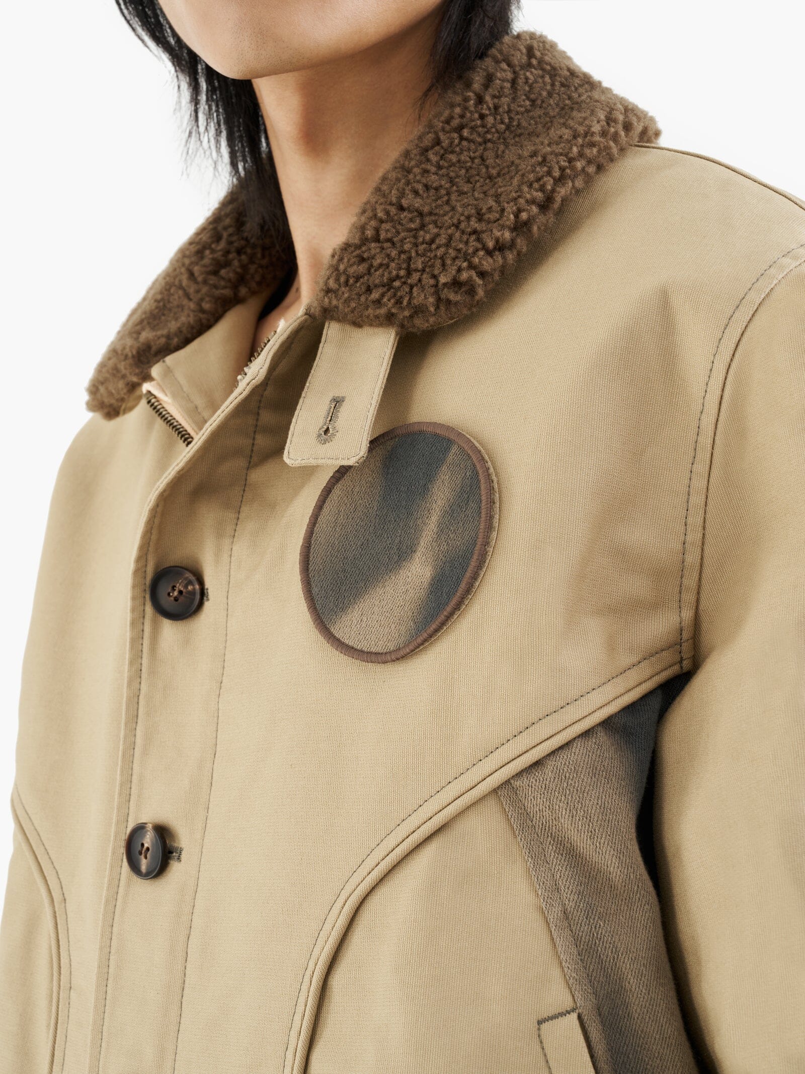 ALPHA  X JIYONGKIM SUN-BLEACHED DECK JACKET - Image 11