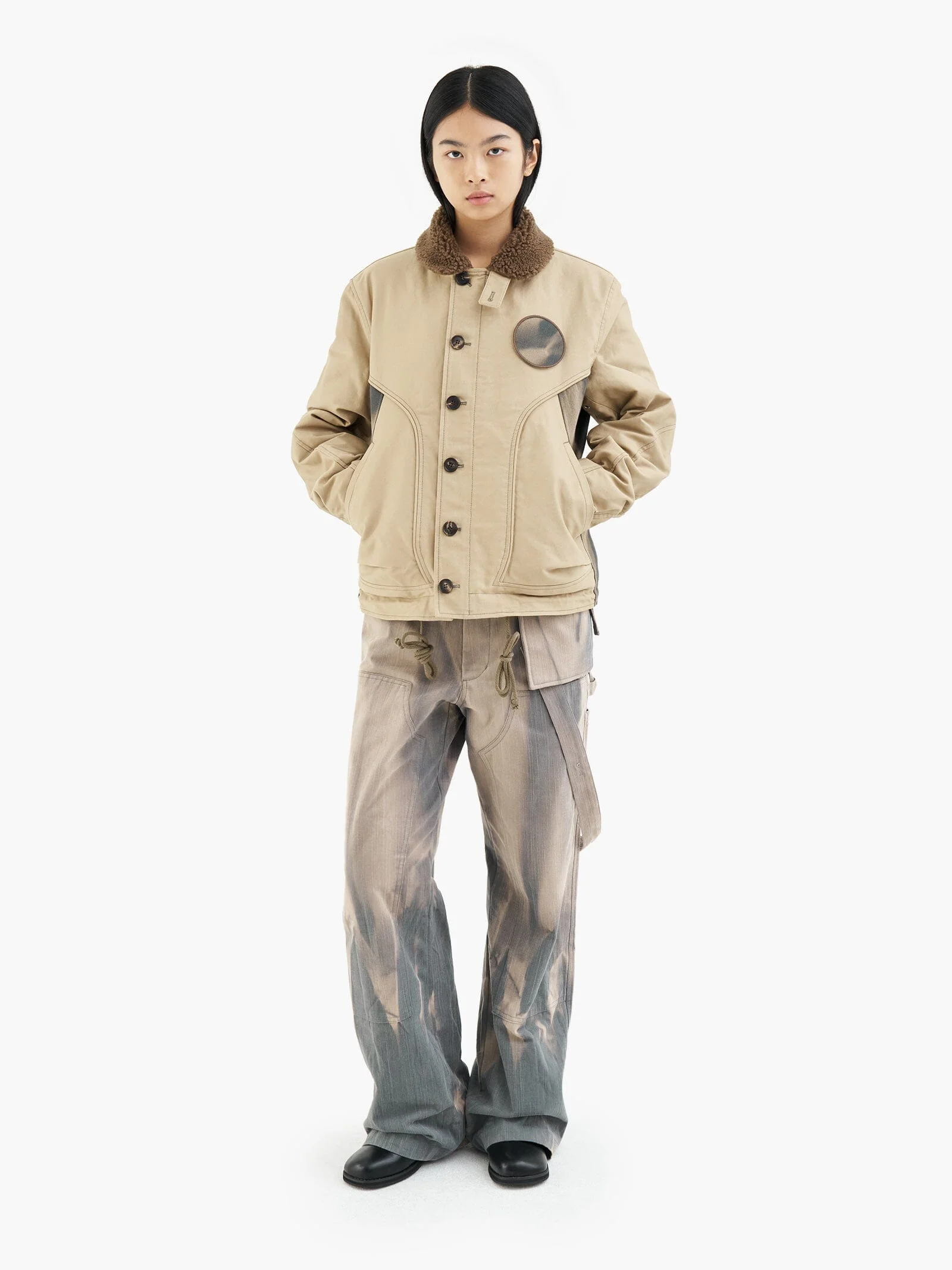 ALPHA  X JIYONGKIM SUN-BLEACHED DECK JACKET - Image 14