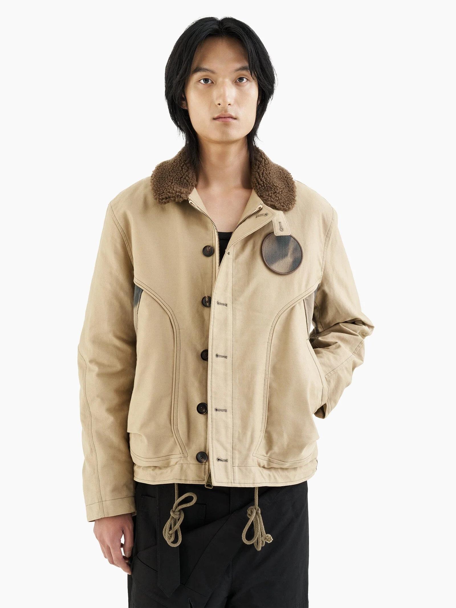 ALPHA  X JIYONGKIM SUN-BLEACHED DECK JACKET - Image 6