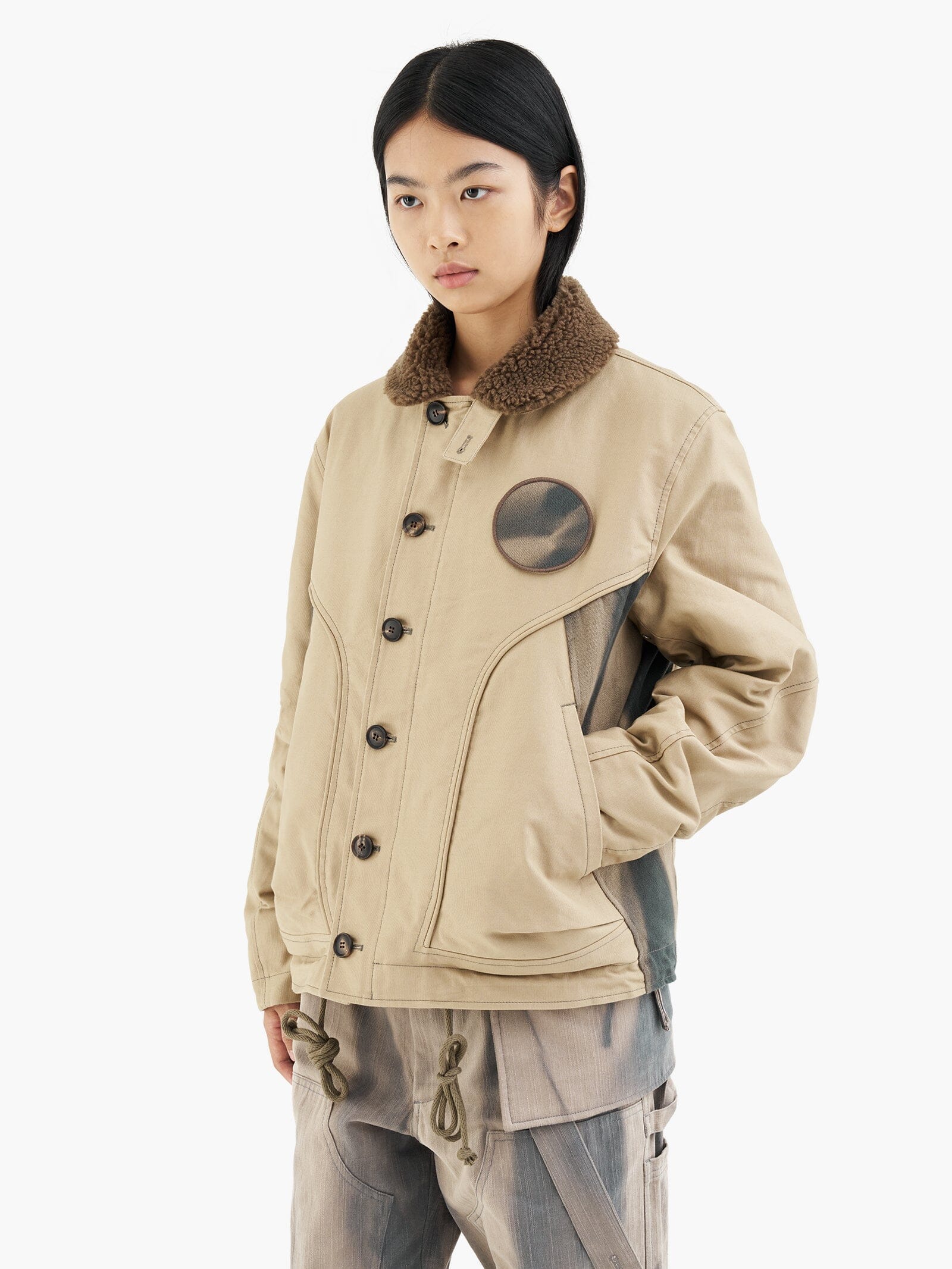 ALPHA  X JIYONGKIM SUN-BLEACHED DECK JACKET - Image 7