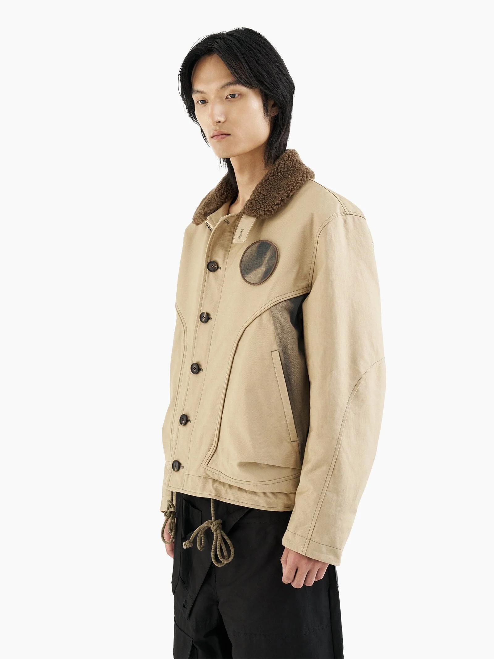 ALPHA  X JIYONGKIM SUN-BLEACHED DECK JACKET - Image 8