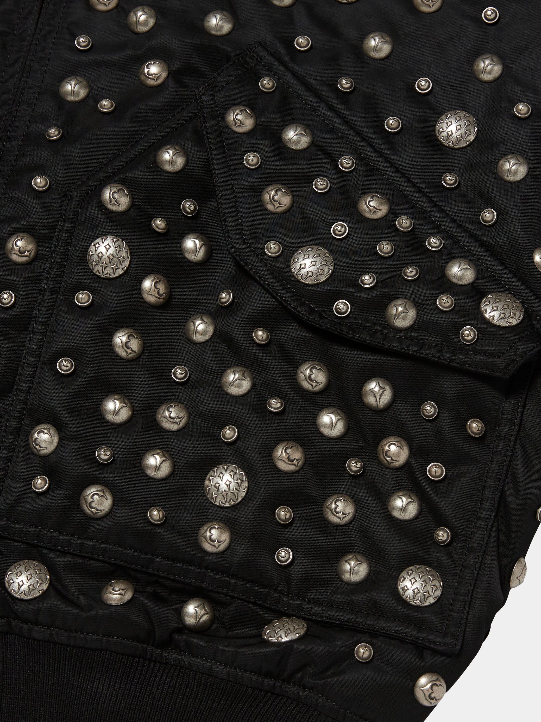 THUG CLUB X ALPHA CWU 45/P ALL OVER RIVET JACKET - Image 10