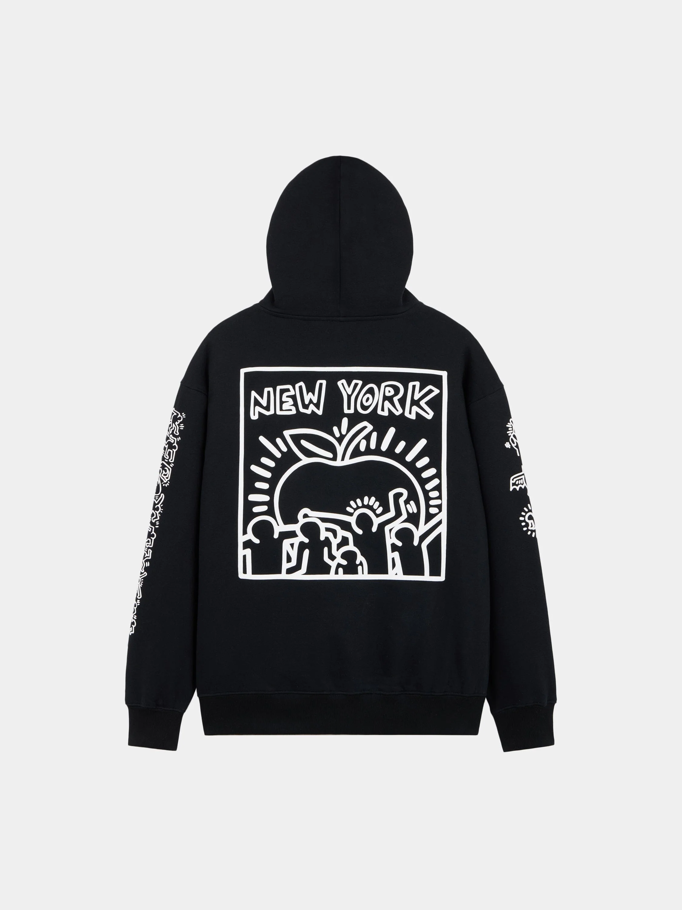 KEITH HARING X ALPHA NEW YORK GRAPHIC HOODIE - Image 6