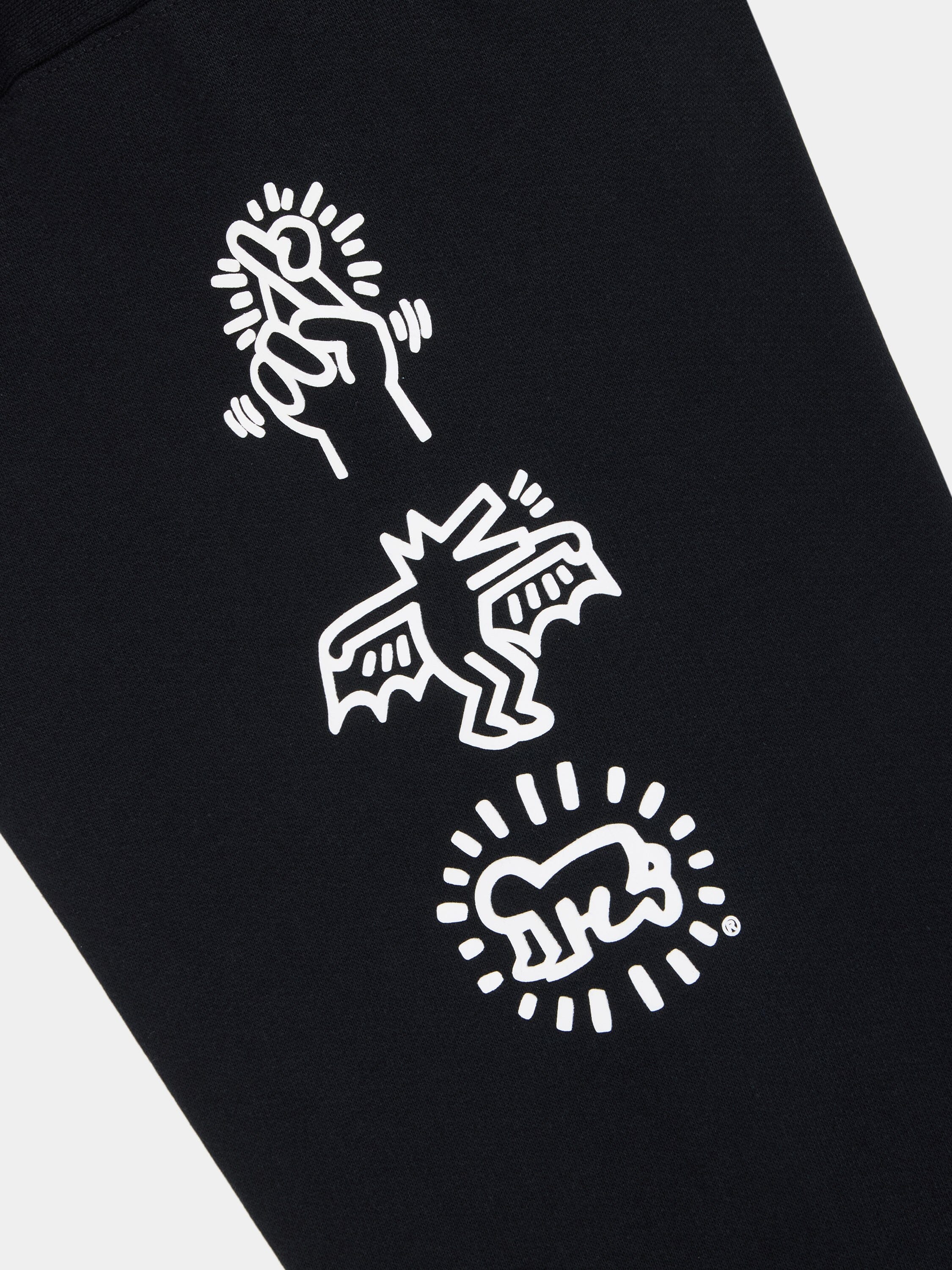 KEITH HARING X ALPHA NEW YORK GRAPHIC HOODIE - Image 8