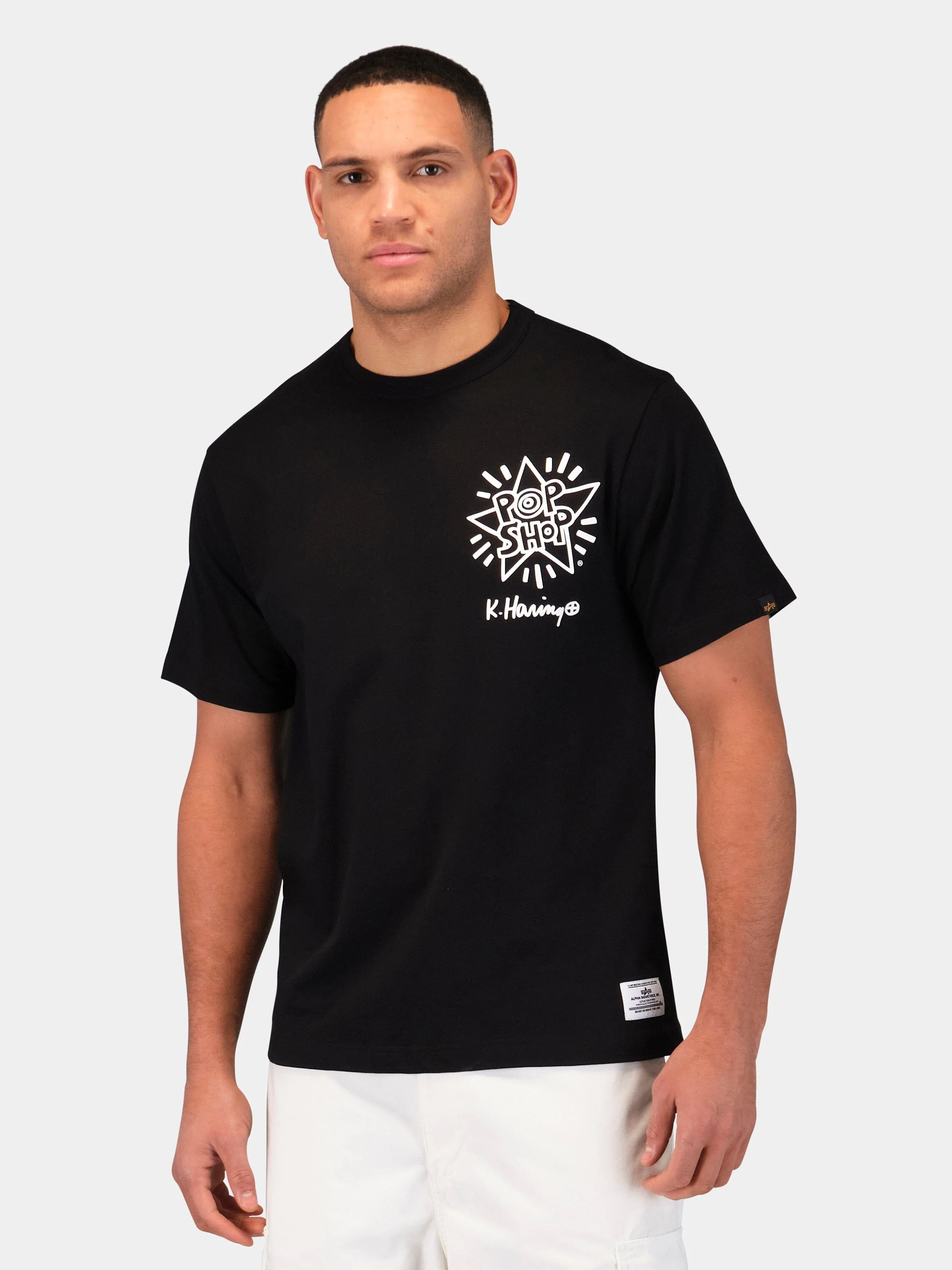 KEITH HARING X ALPHA GRAPHIC TEE POP SHOP - Image 3