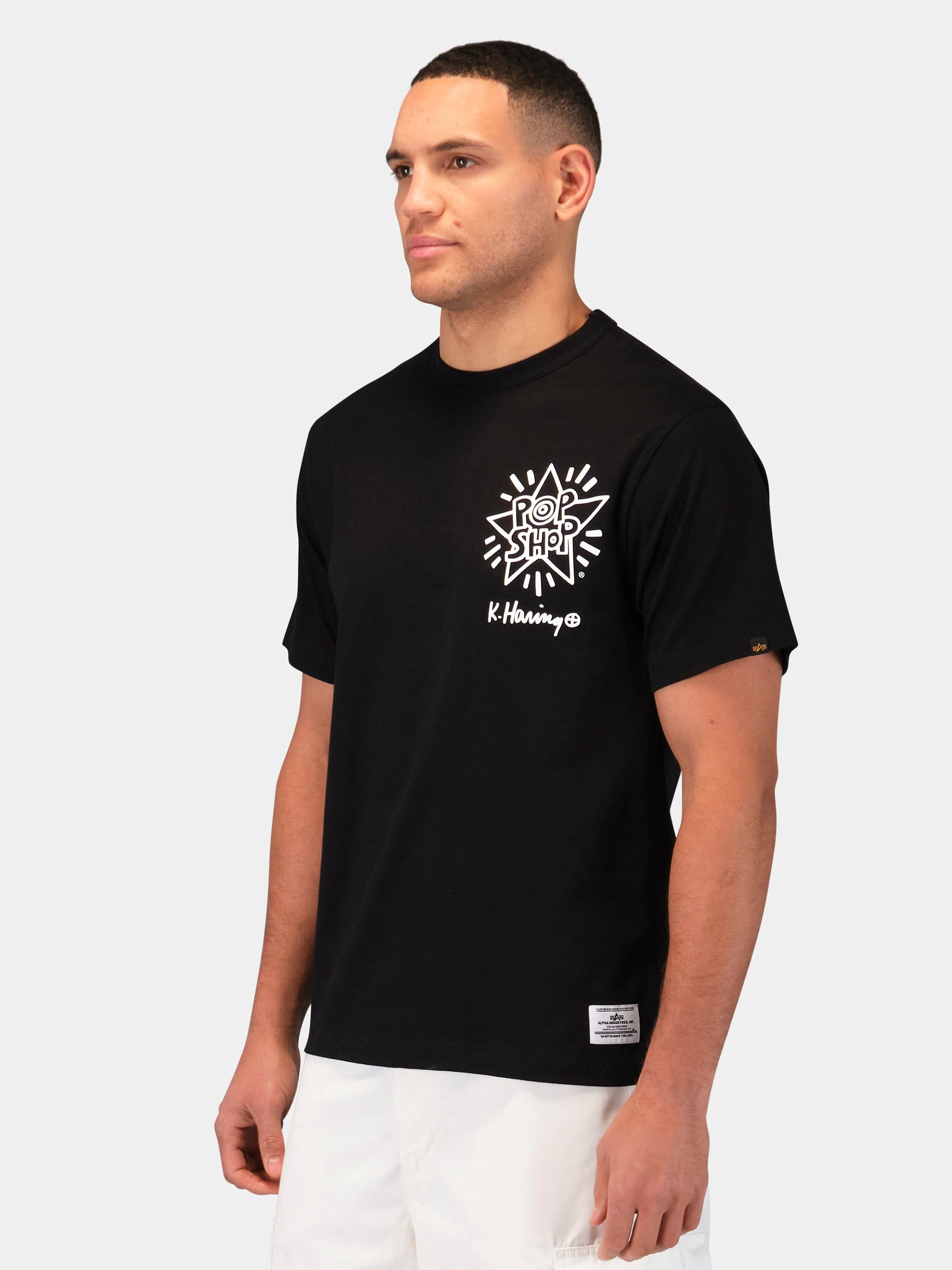 KEITH HARING X ALPHA GRAPHIC TEE POP SHOP - Image 4