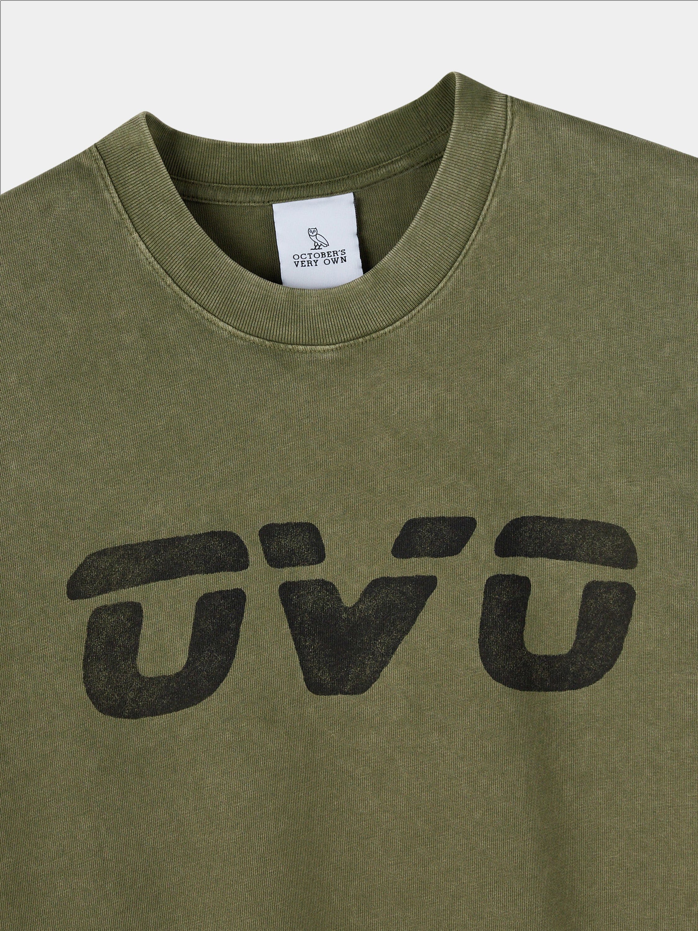 OVO X ALPHA GARMENT DYE T-SHIRT - Image 6